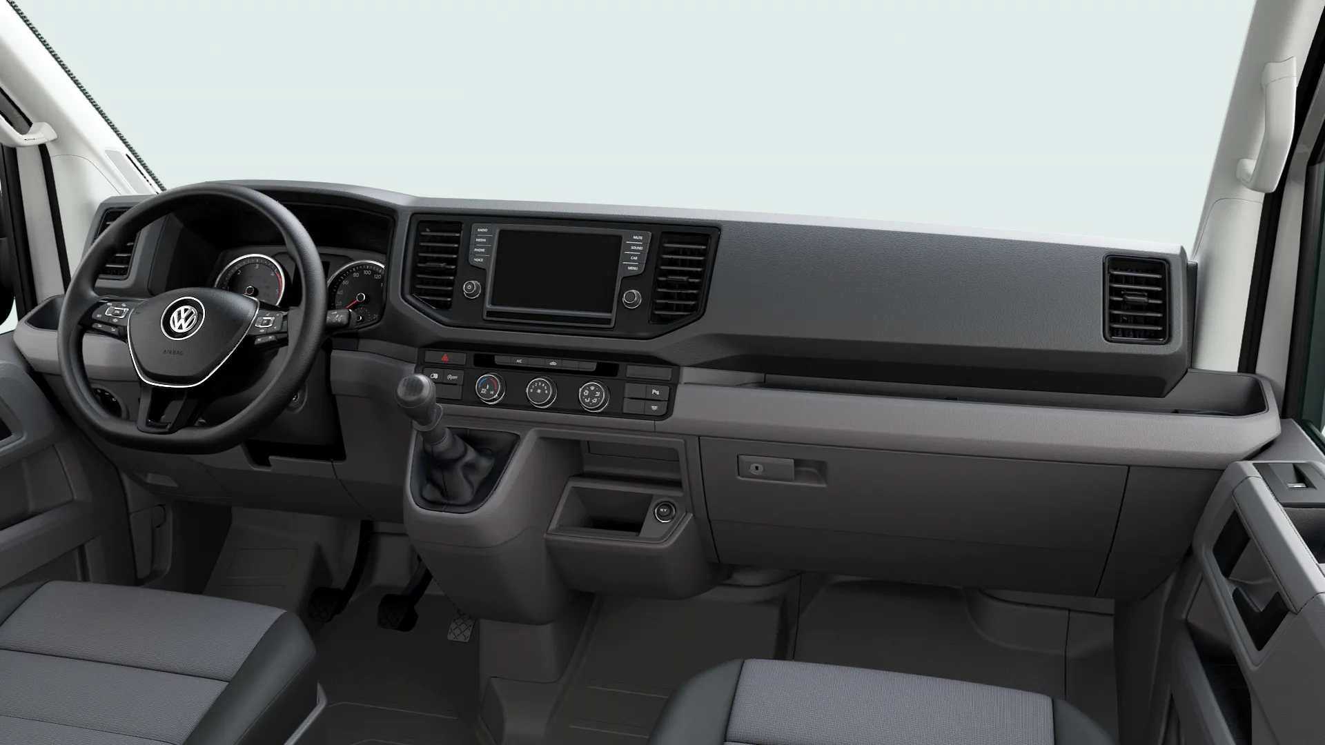 Volkswagen Crafter Furgon średni rozstaw osi