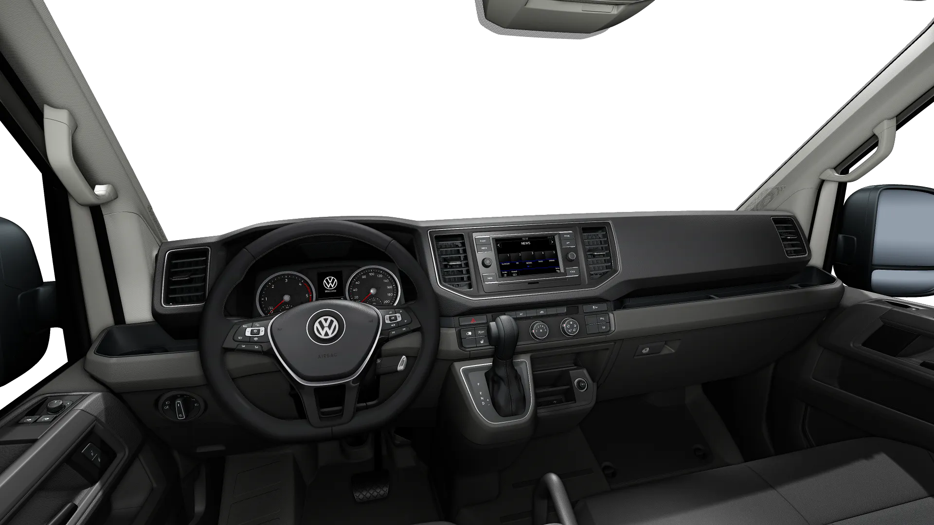 Volkswagen Crafter Furgon średni rozstaw osi