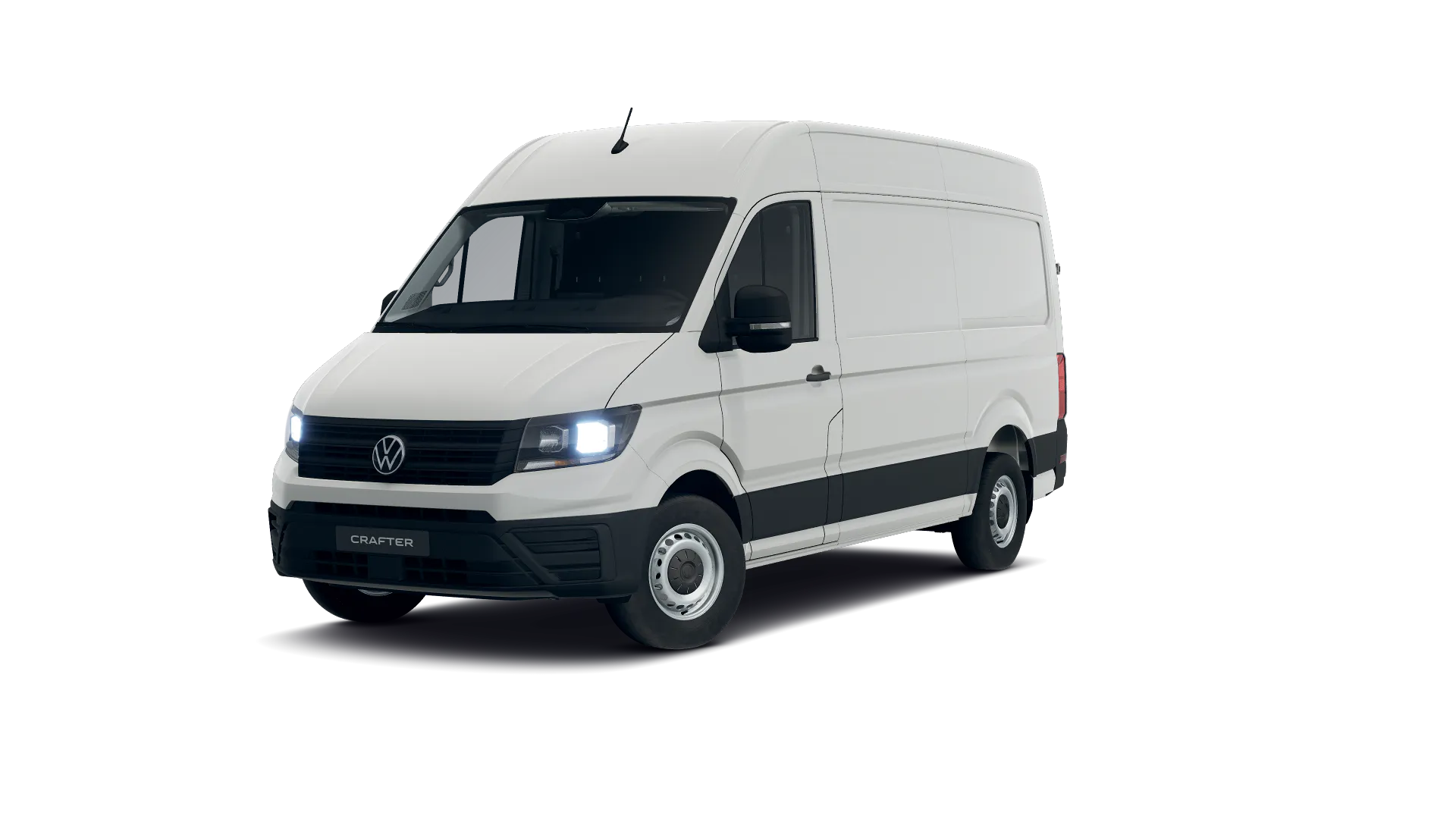 Volkswagen Crafter Furgon średni rozstaw osi