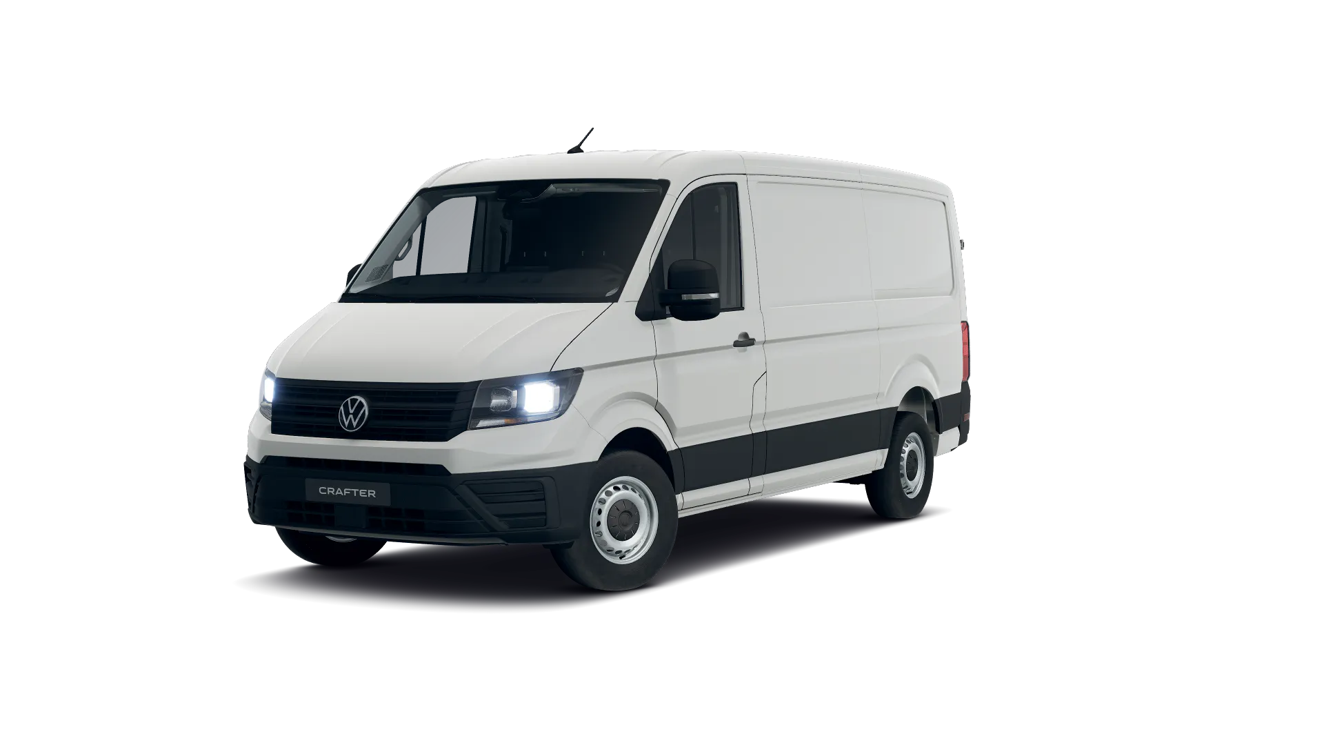 Volkswagen Crafter Furgon średni rozstaw osi