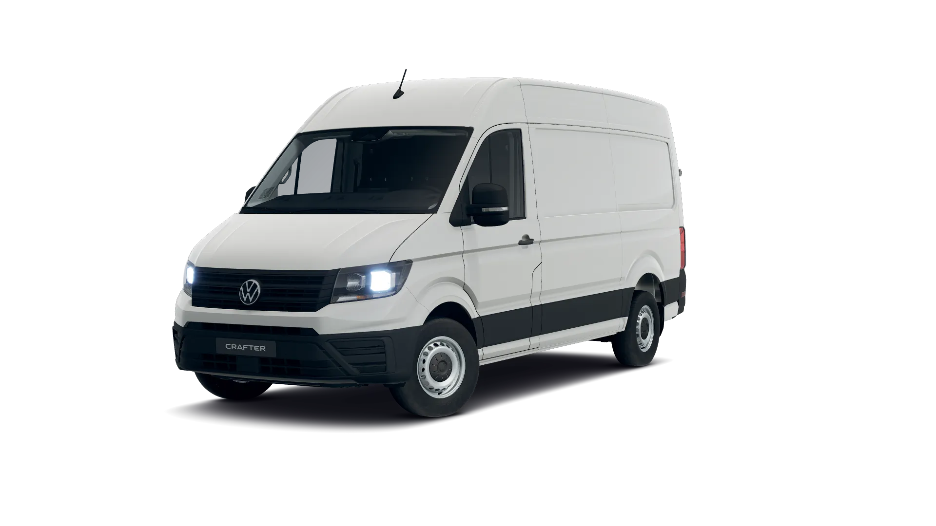 Volkswagen Crafter Furgon średni rozstaw osi