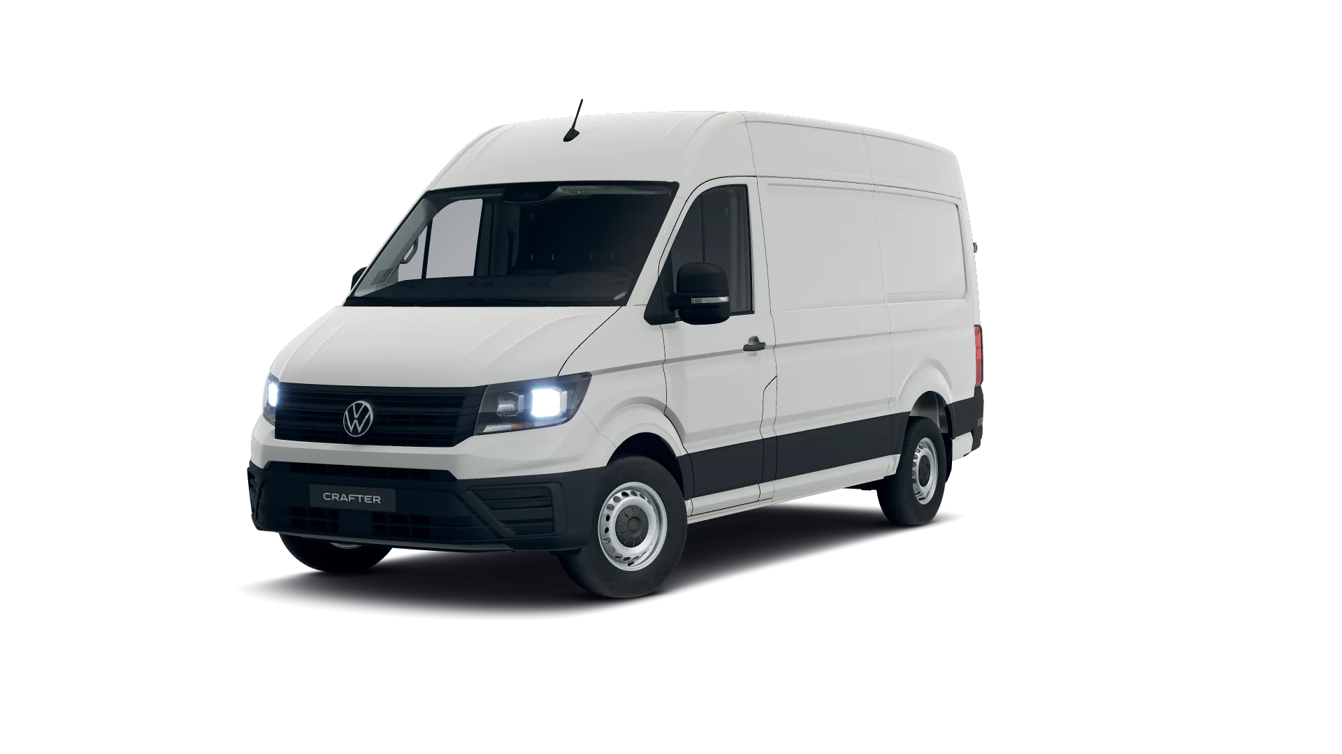 Volkswagen Crafter Furgon średni rozstaw osi