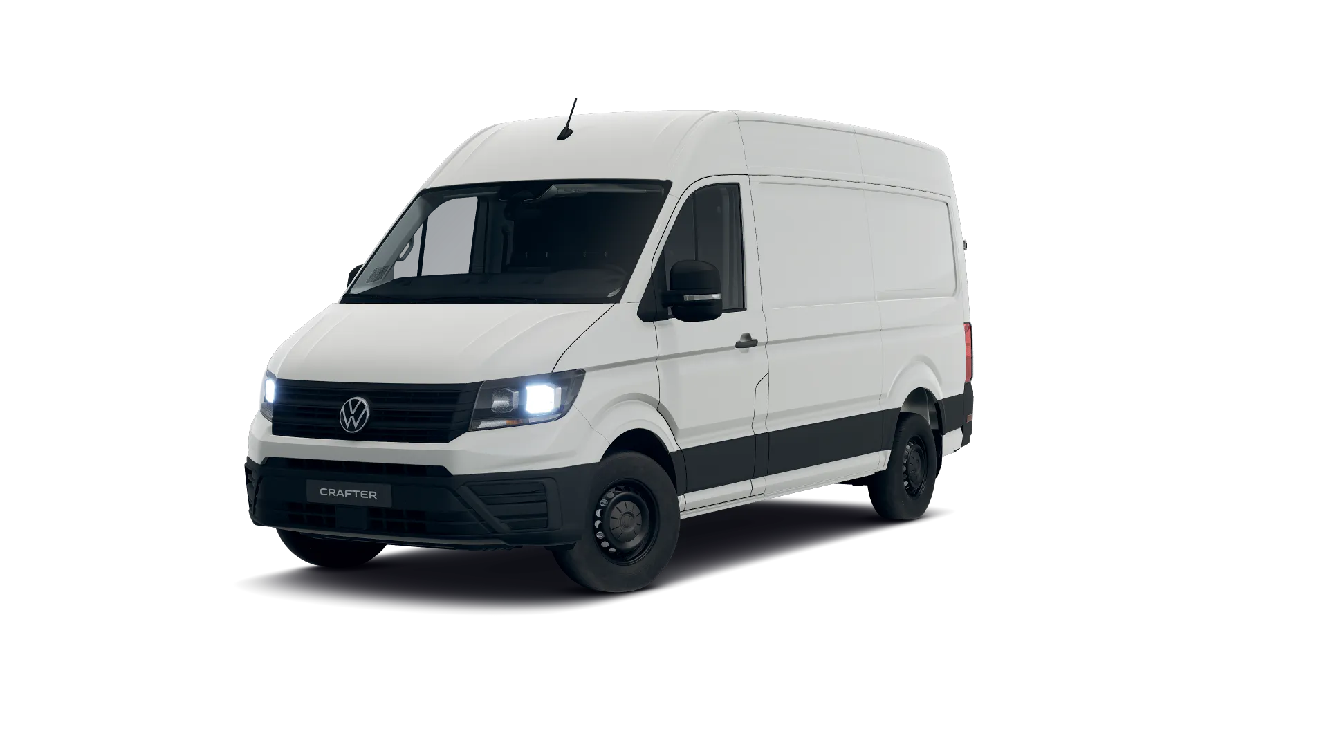 Volkswagen Crafter Furgon średni rozstaw osi