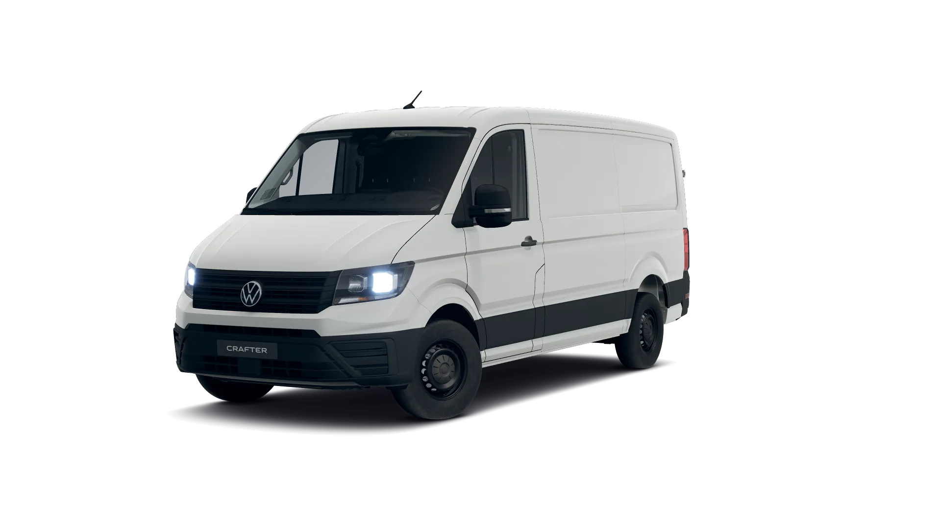 Volkswagen Crafter Furgon średni rozstaw osi