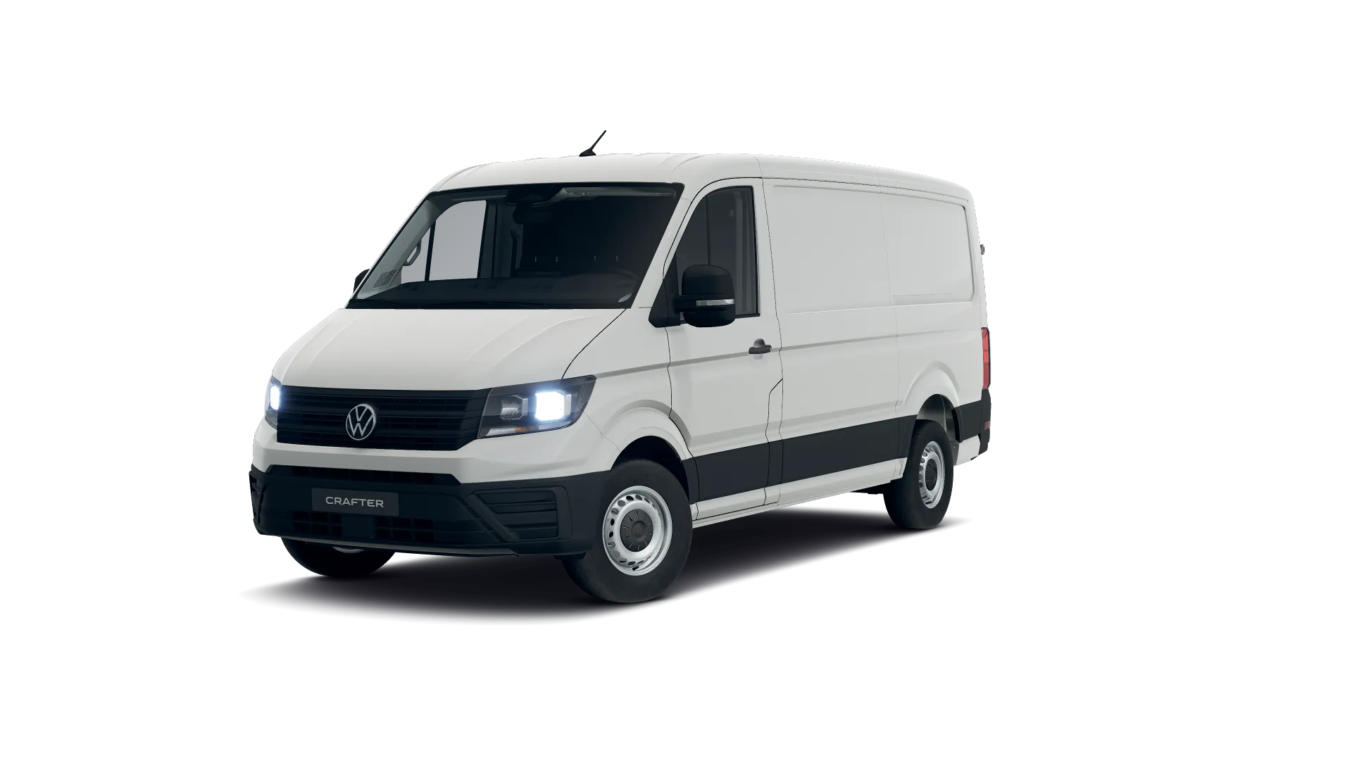Volkswagen Crafter Furgon średni rozstaw osi
