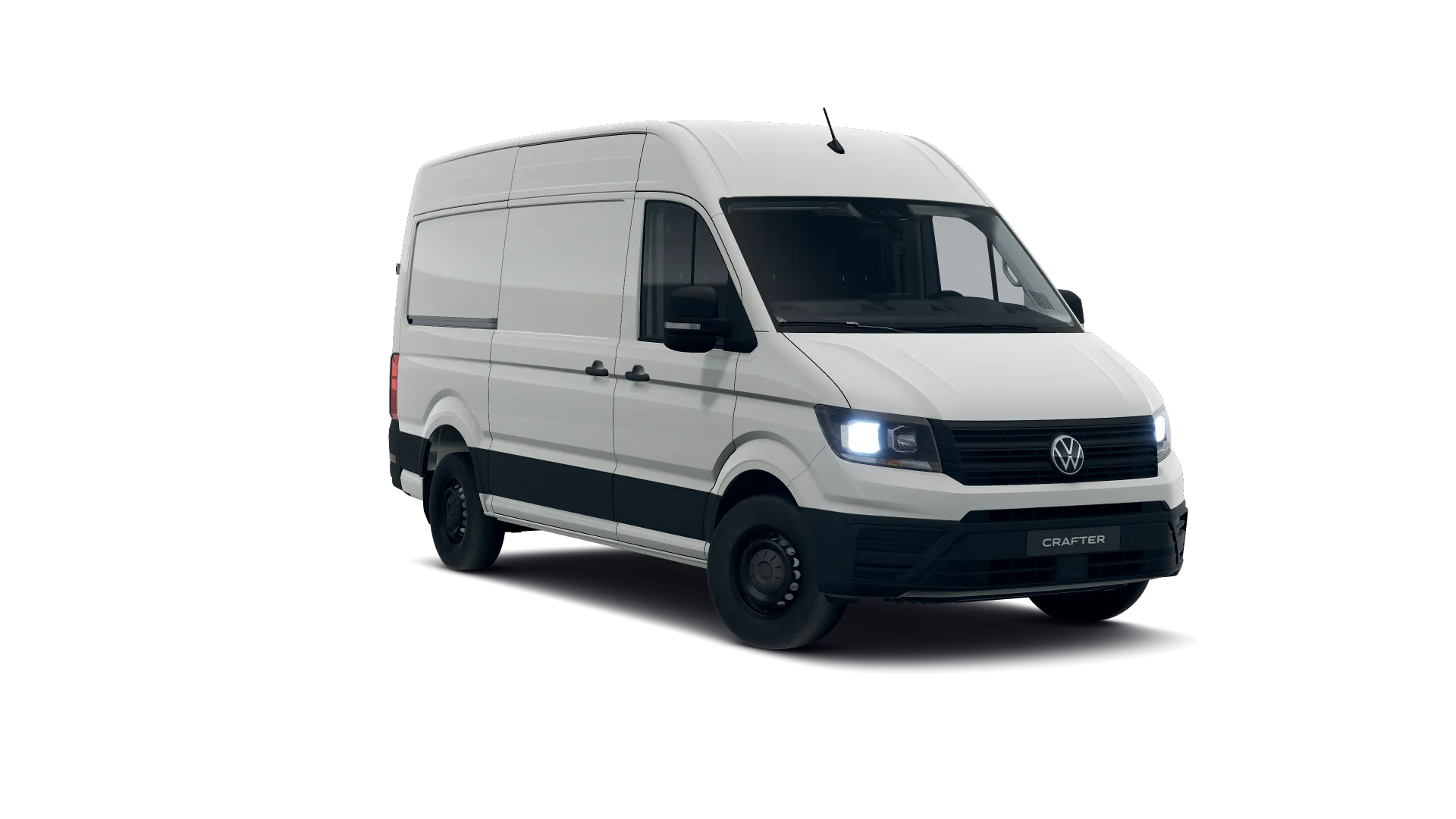 Volkswagen Crafter Furgon średni rozstaw osi
