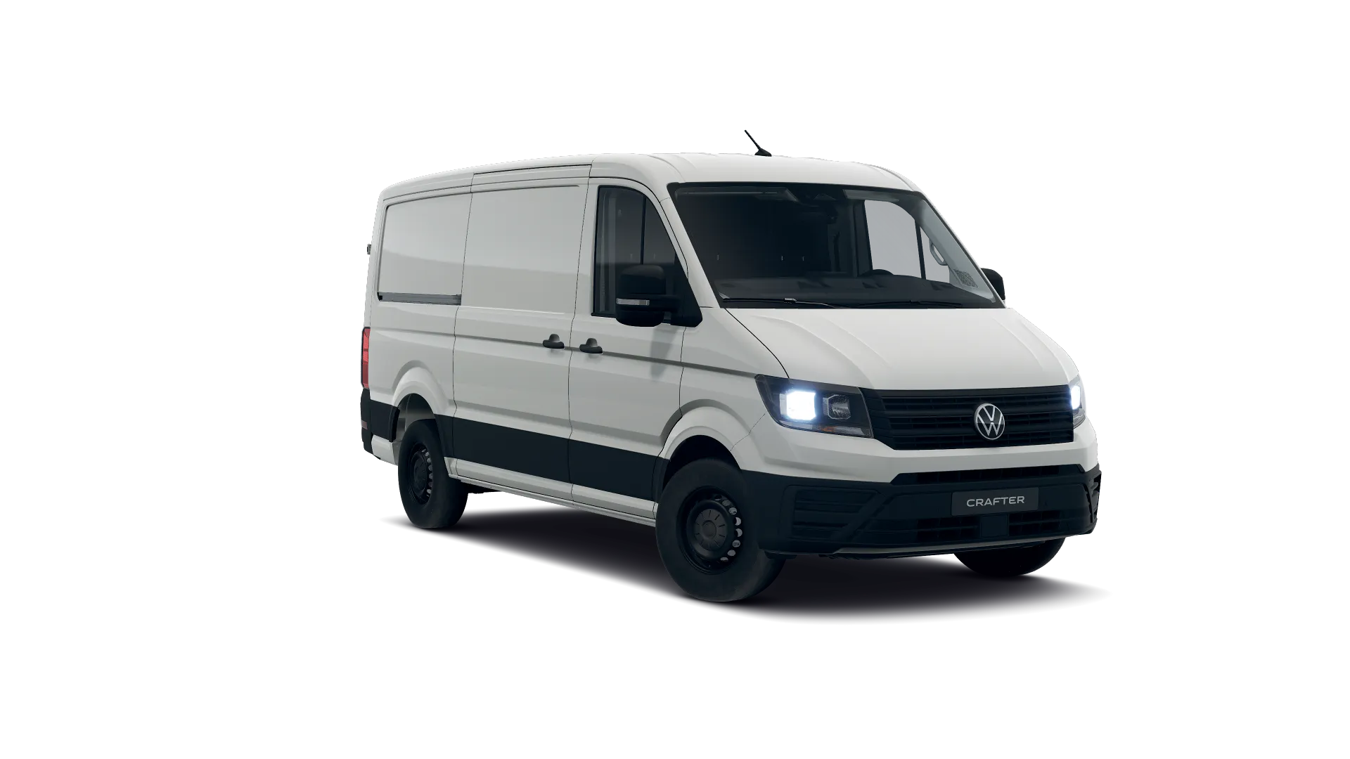 Volkswagen Crafter Furgon średni rozstaw osi
