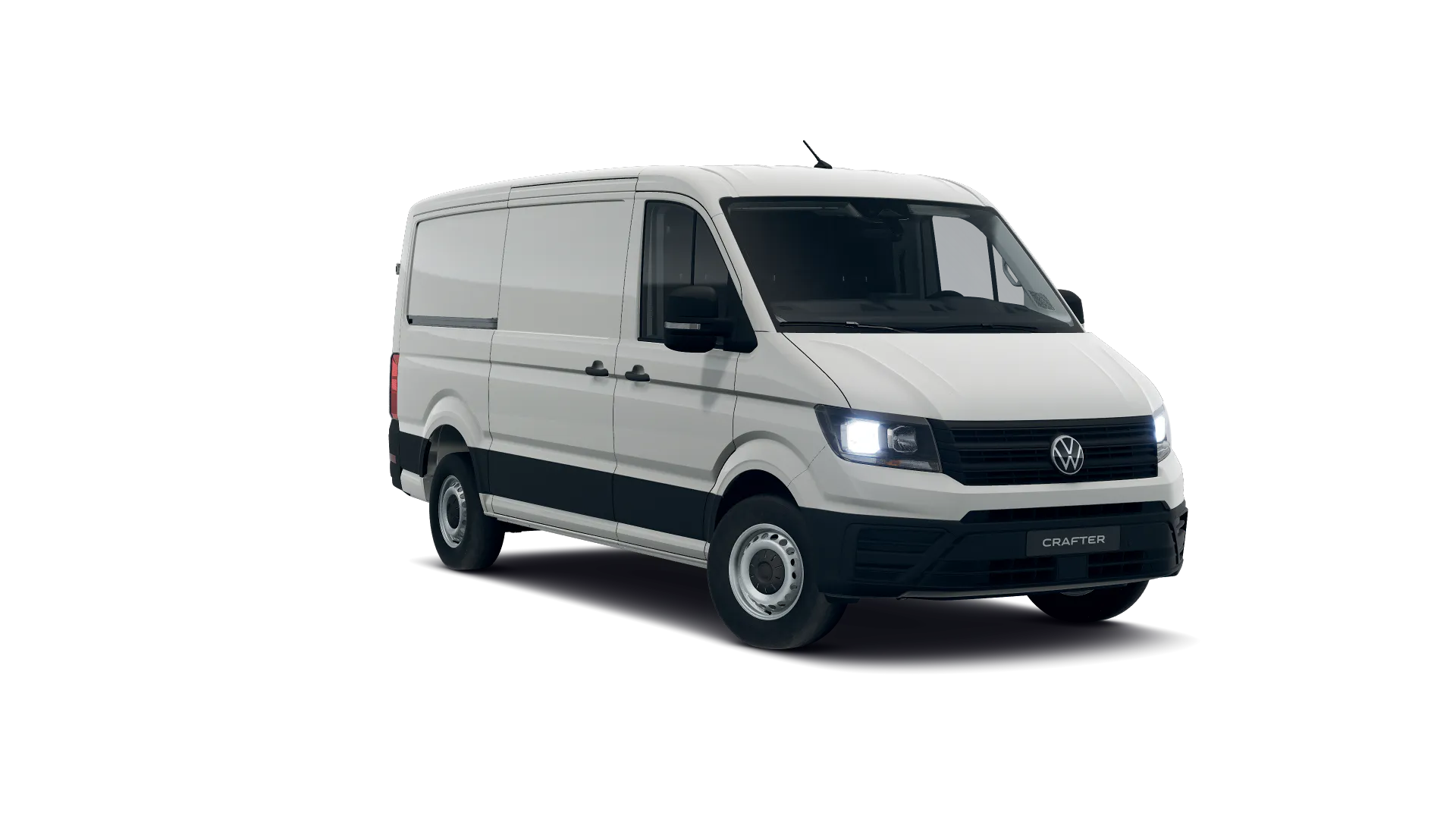 Volkswagen Crafter Furgon średni rozstaw osi