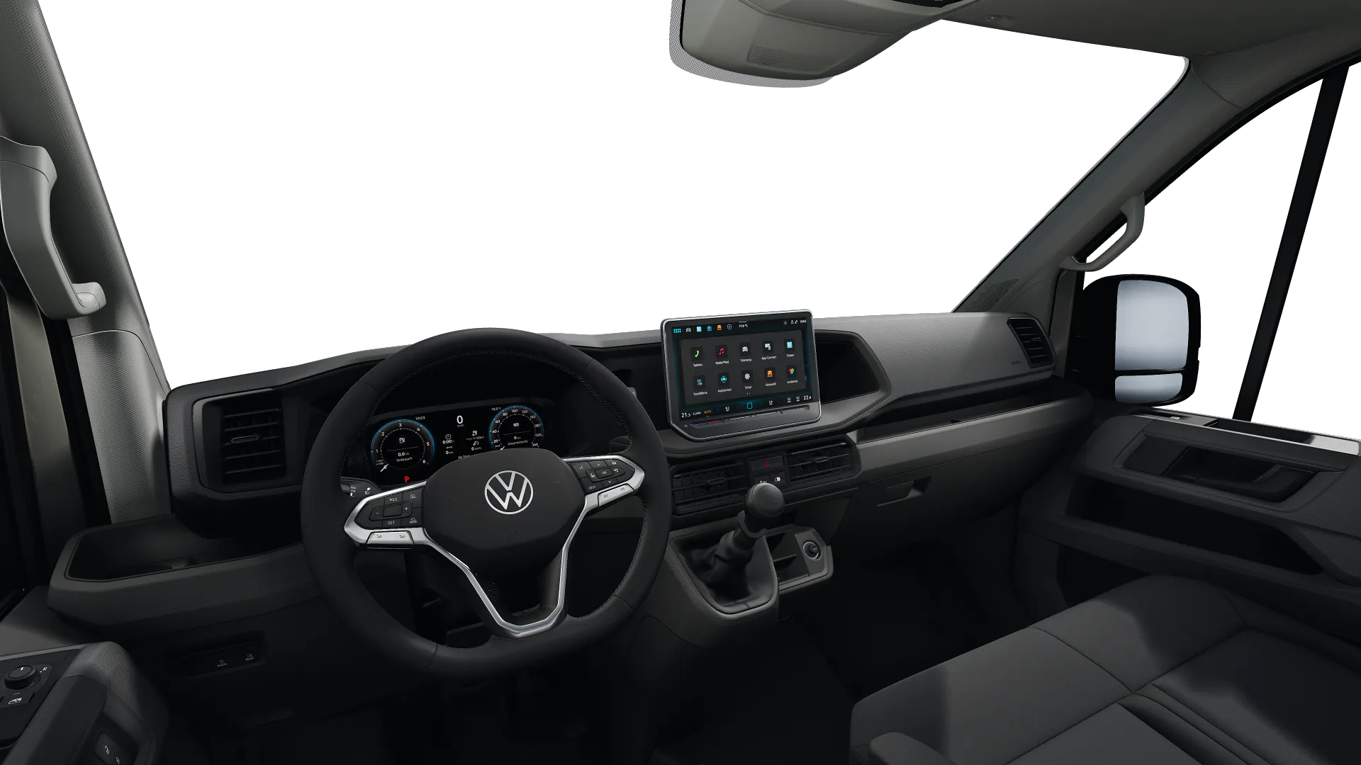 Volkswagen Crafter Furgon średni rozstaw osi