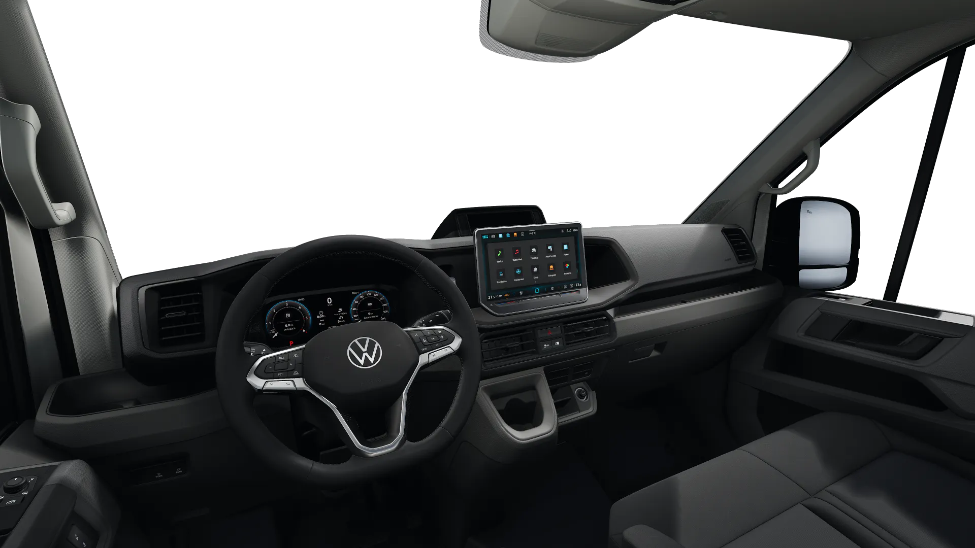 Volkswagen Crafter Furgon średni rozstaw osi