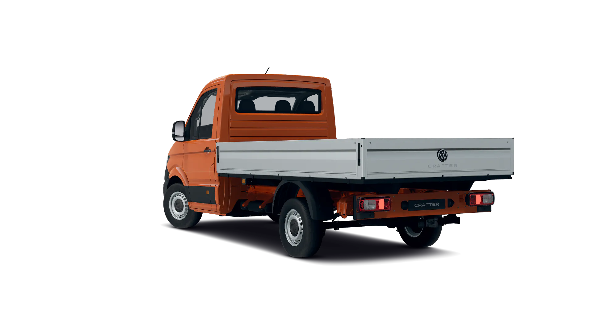 Volkswagen Crafter z pojedynczą kabiną ze średnim rozstawem osi