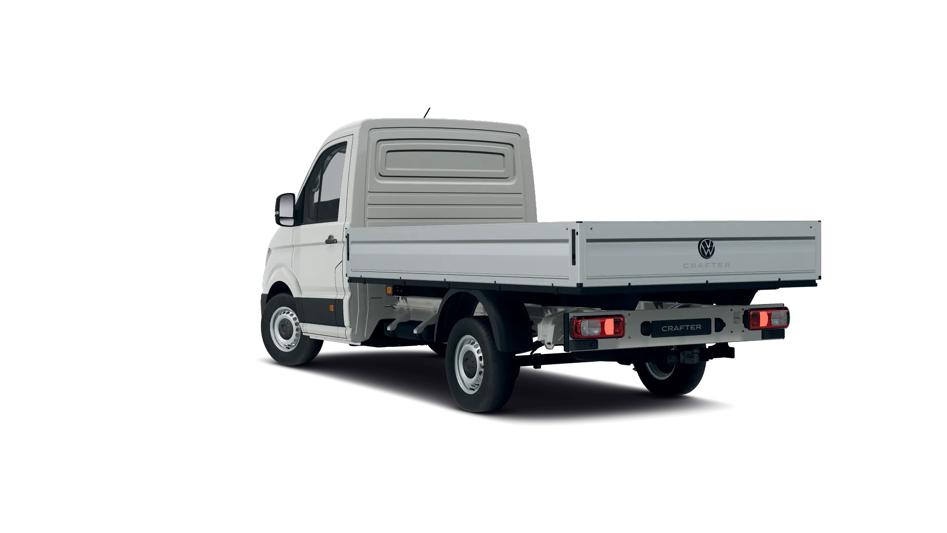 Volkswagen Crafter z pojedynczą kabiną ze średnim rozstawem osi