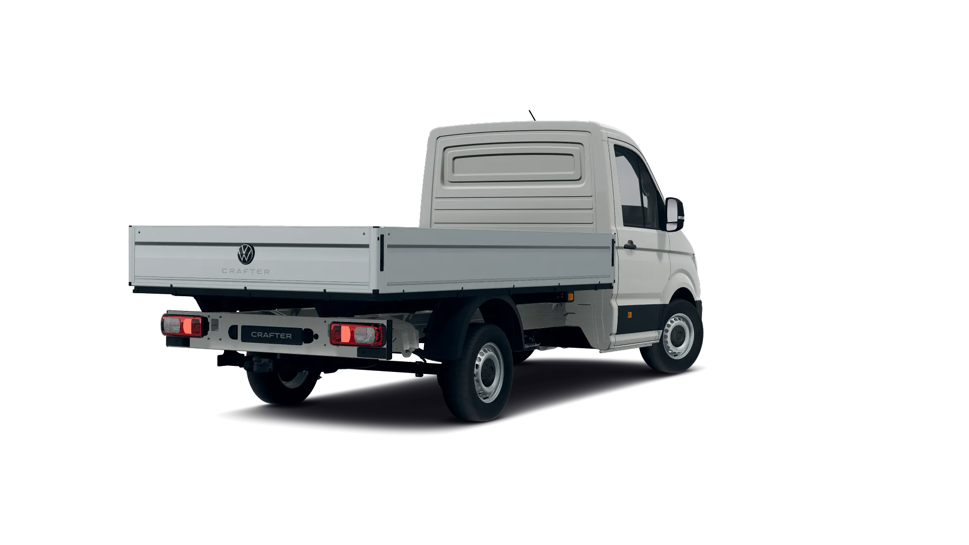 Volkswagen Crafter z pojedynczą kabiną ze średnim rozstawem osi