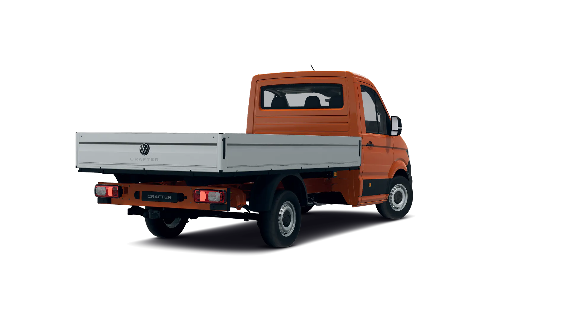 Volkswagen Crafter z pojedynczą kabiną ze średnim rozstawem osi