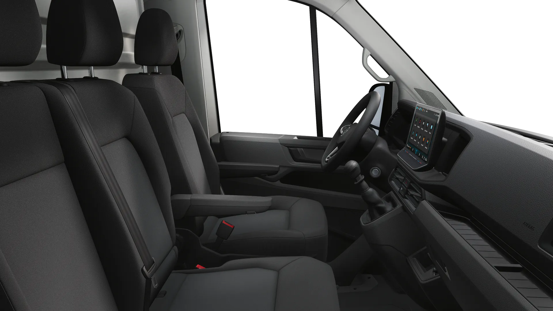 Volkswagen Crafter z pojedynczą kabiną ze średnim rozstawem osi
