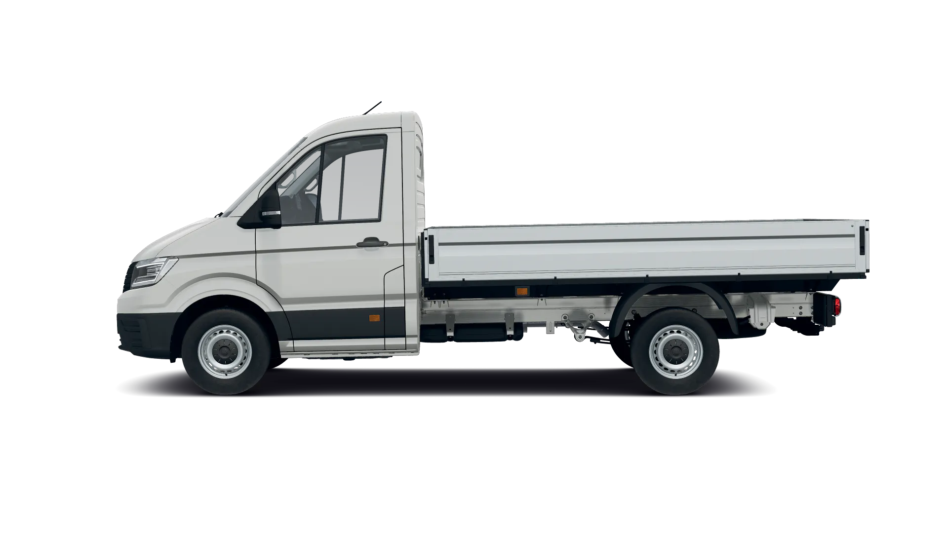 Volkswagen Crafter z pojedynczą kabiną ze średnim rozstawem osi