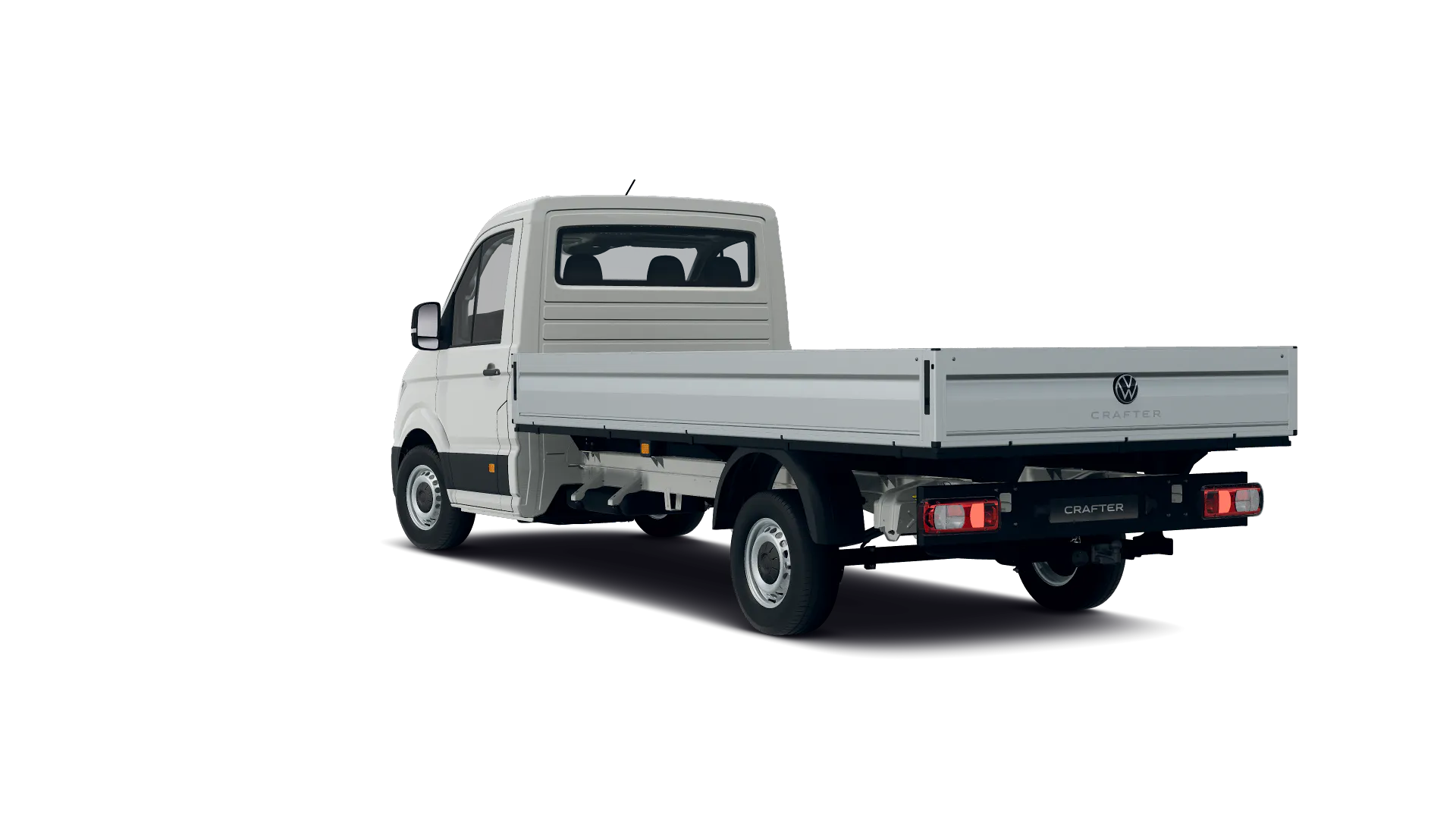Volkswagen Crafter z pojedyńczą kabiną z długim rozstawem osi