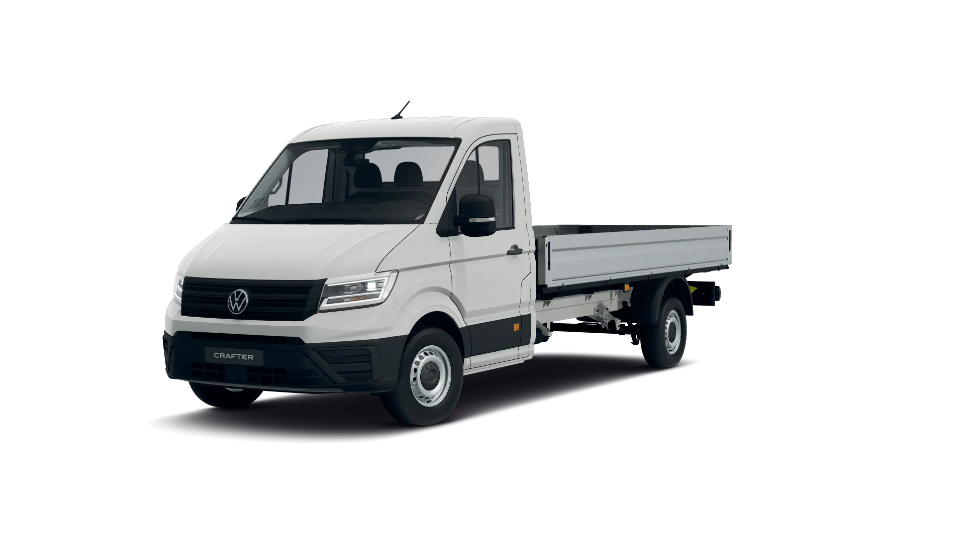 Volkswagen Crafter z pojedyńczą kabiną z długim rozstawem osi
