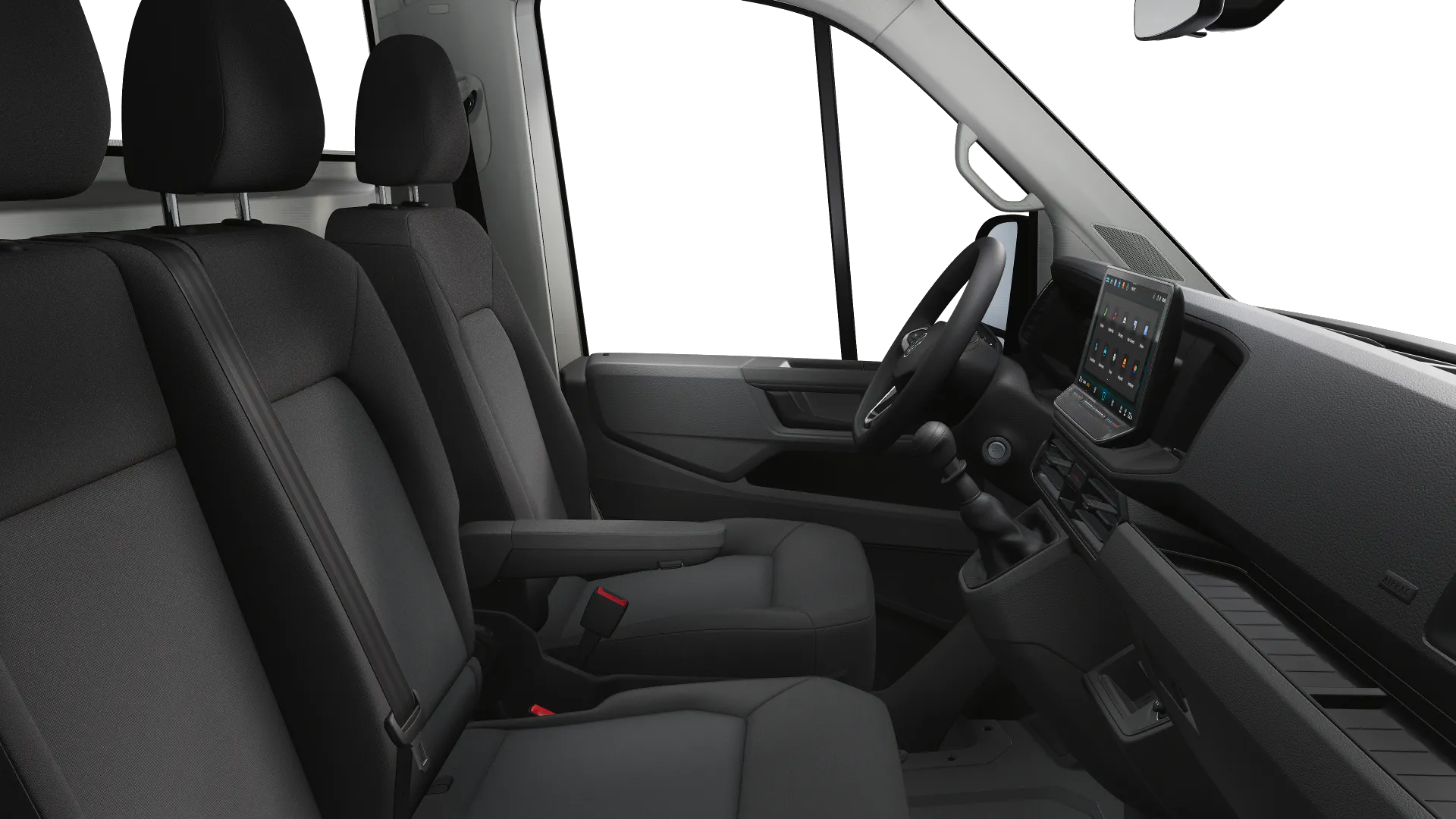 Volkswagen Crafter z pojedyńczą kabiną z długim rozstawem osi