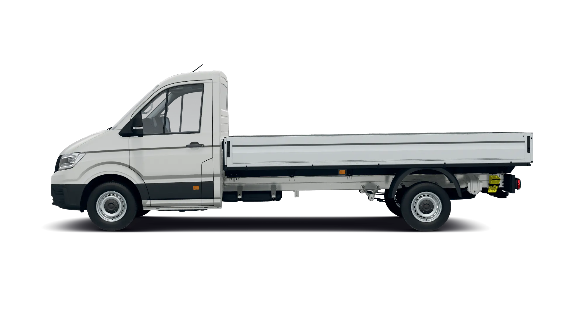 Volkswagen Crafter z pojedyńczą kabiną z długim rozstawem osi