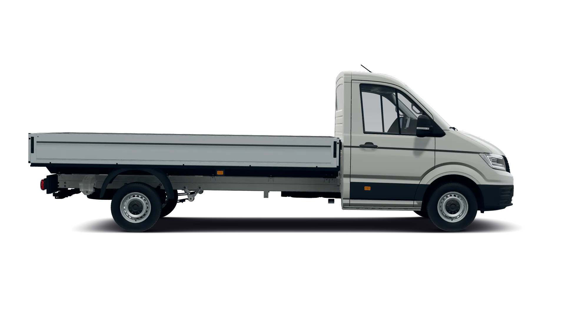 Volkswagen Crafter z pojedyńczą kabiną z długim rozstawem osi