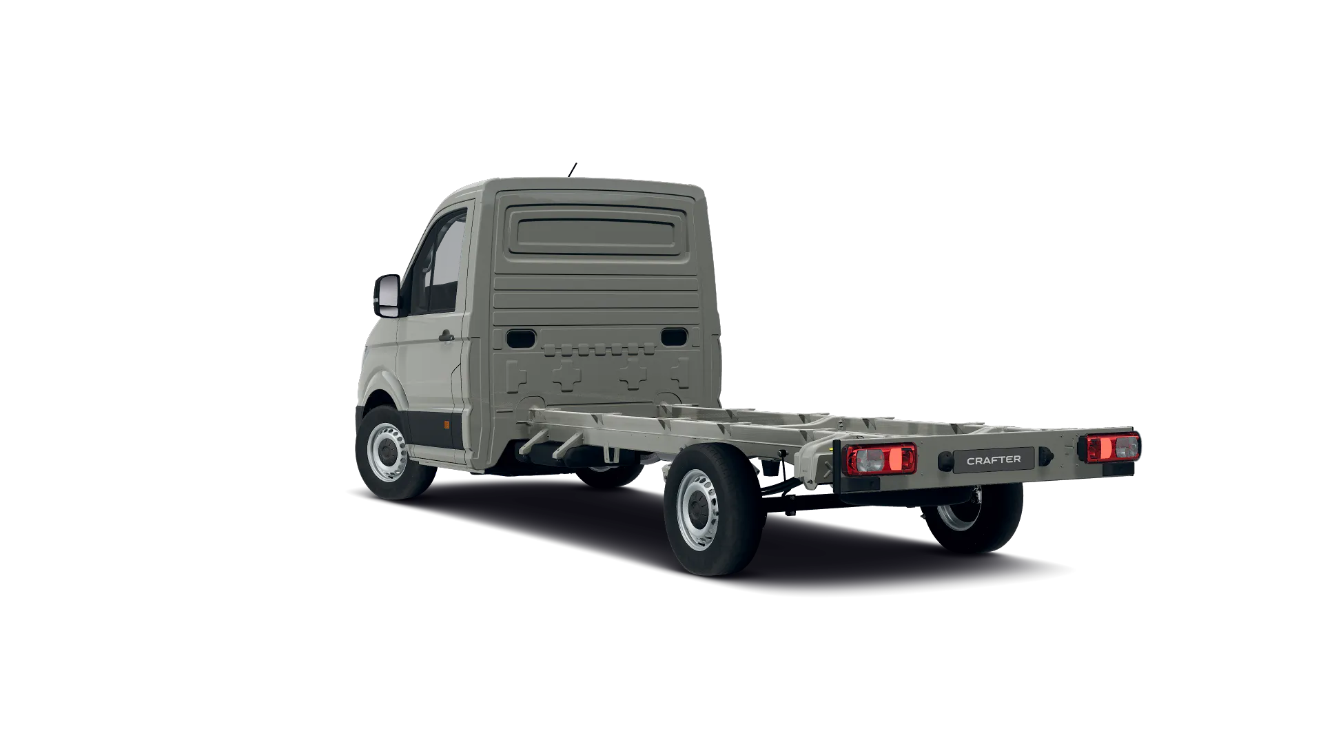 Volkswagen Crafter z pojedyńczą kabiną z długim rozstawem osi