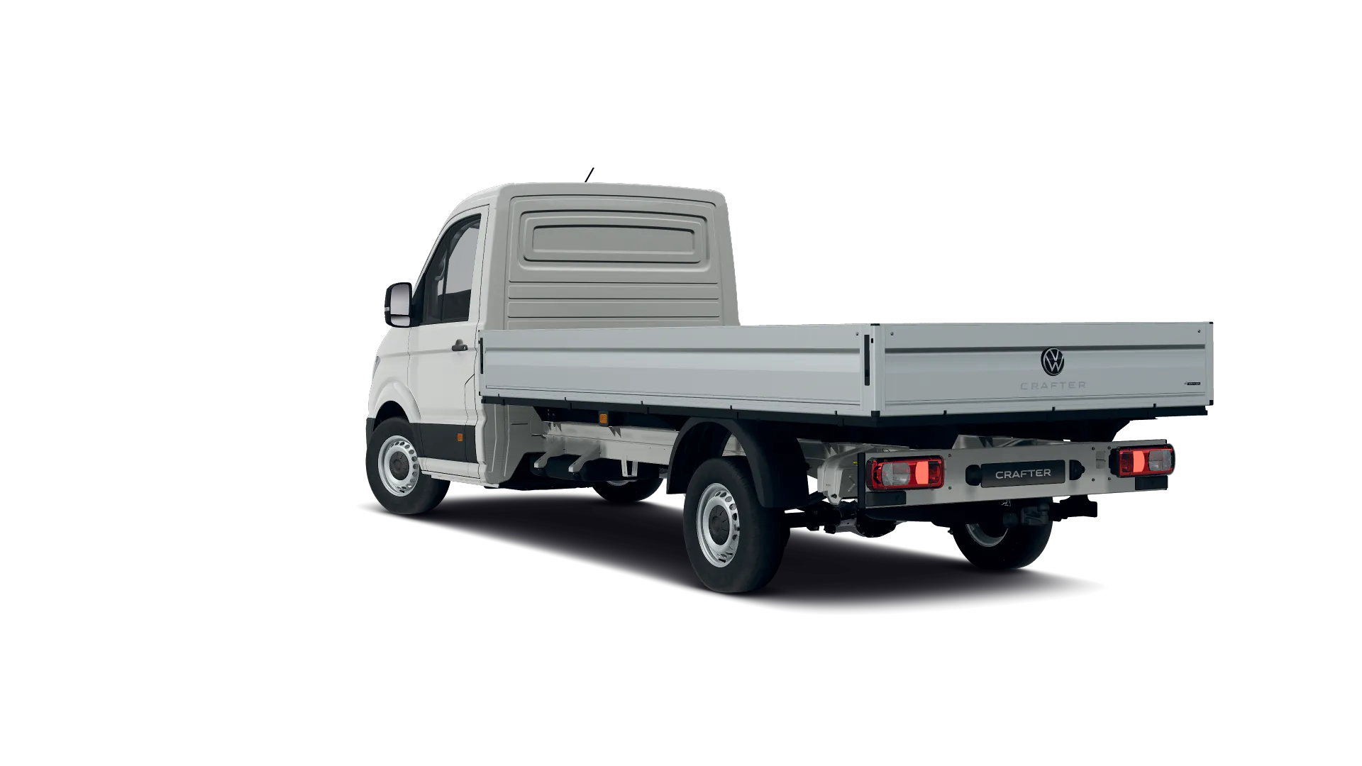 Volkswagen Crafter z pojedyńczą kabiną z długim rozstawem osi