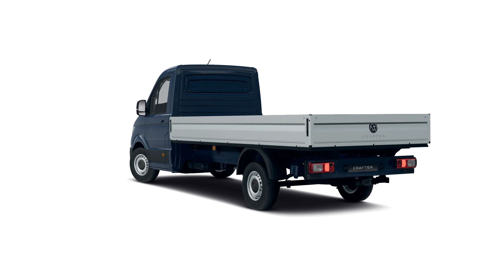 Volkswagen Crafter z pojedyńczą kabiną z długim rozstawem osi