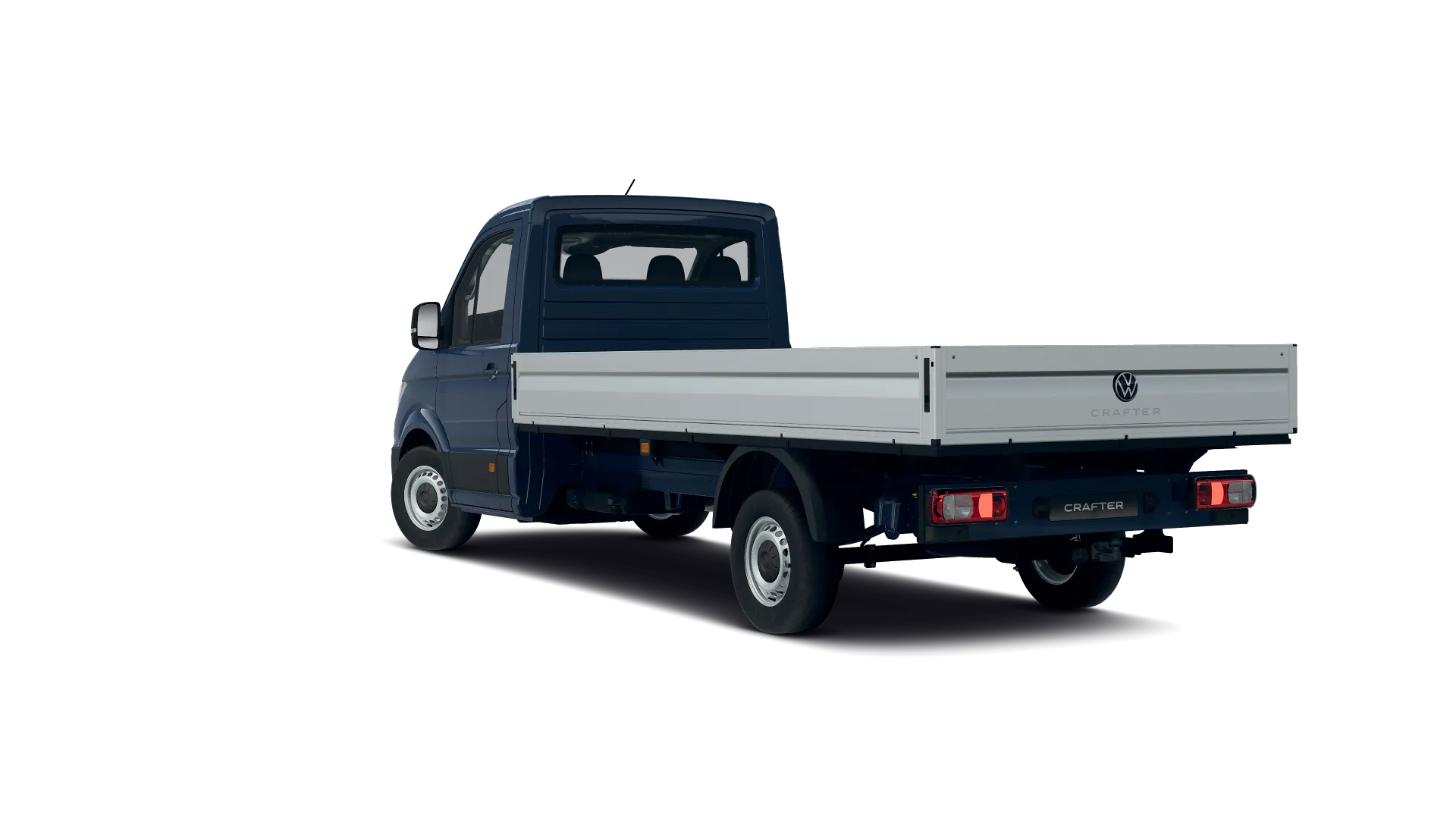 Volkswagen Crafter z pojedyńczą kabiną z długim rozstawem osi