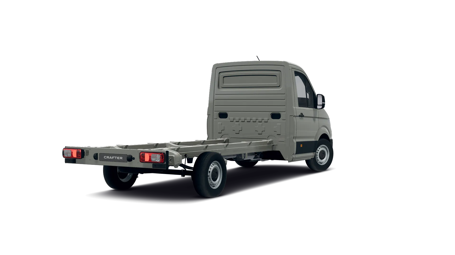 Volkswagen Crafter z pojedyńczą kabiną z długim rozstawem osi