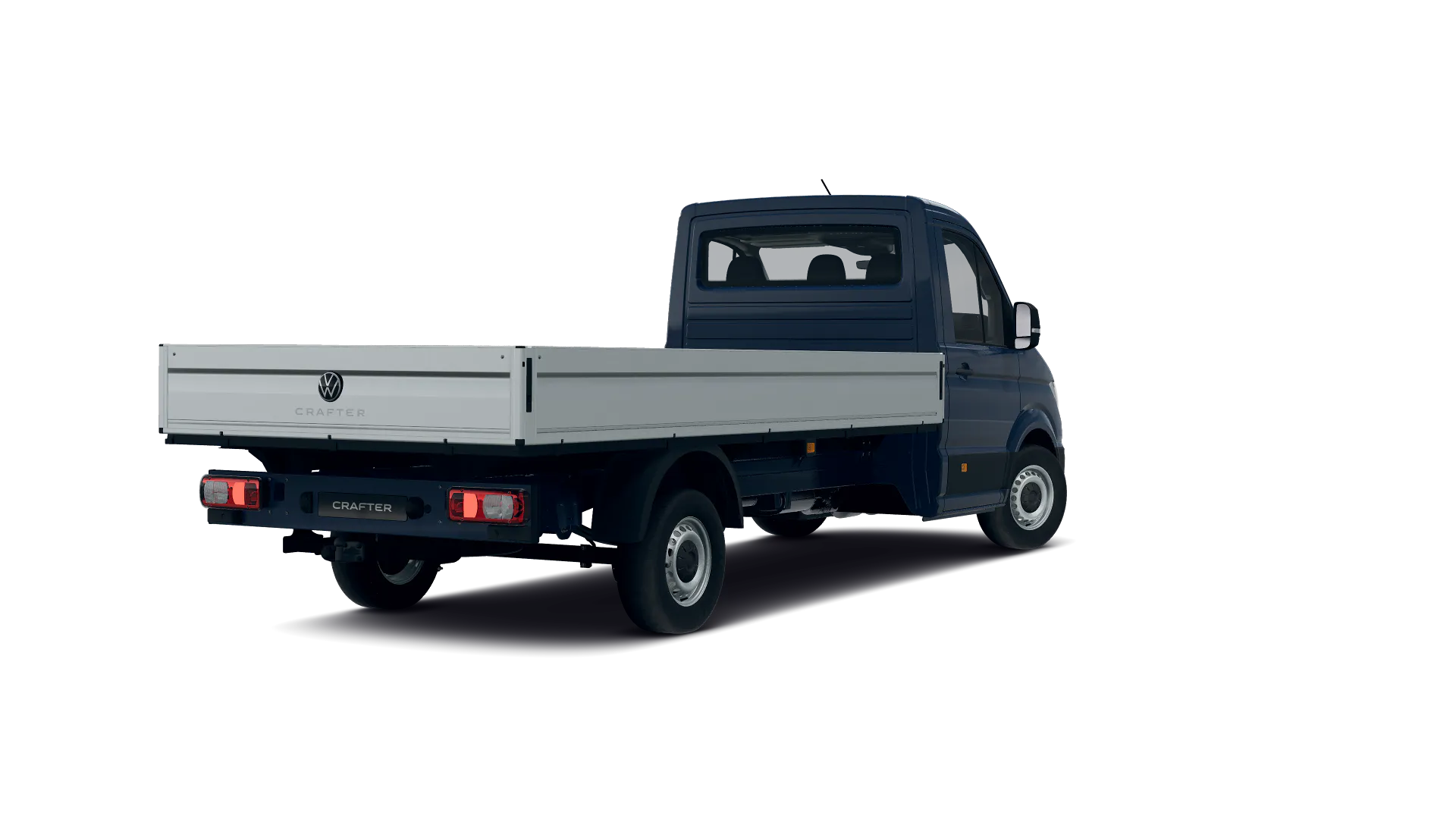 Volkswagen Crafter z pojedyńczą kabiną z długim rozstawem osi