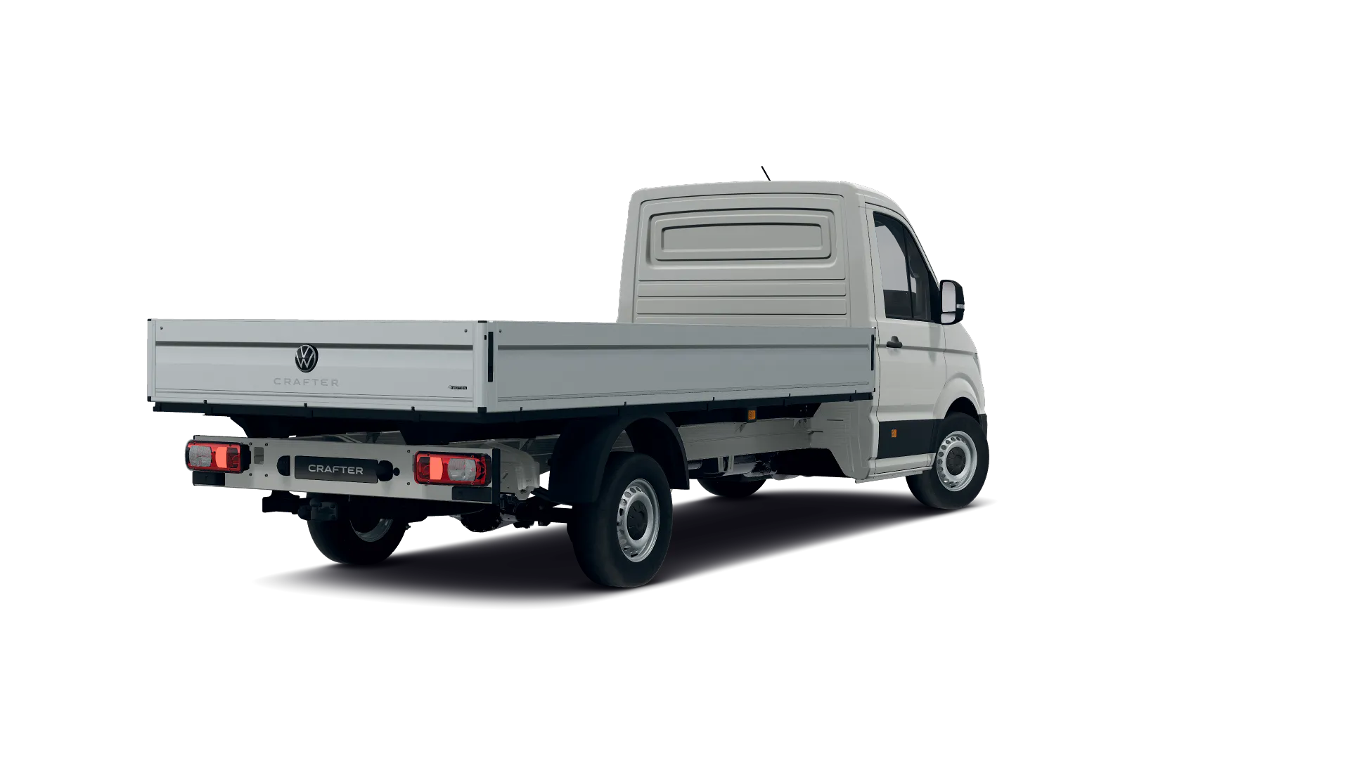 Volkswagen Crafter z pojedyńczą kabiną z długim rozstawem osi