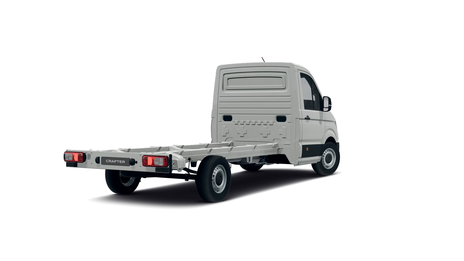 Volkswagen Crafter z pojedyńczą kabiną z długim rozstawem osi