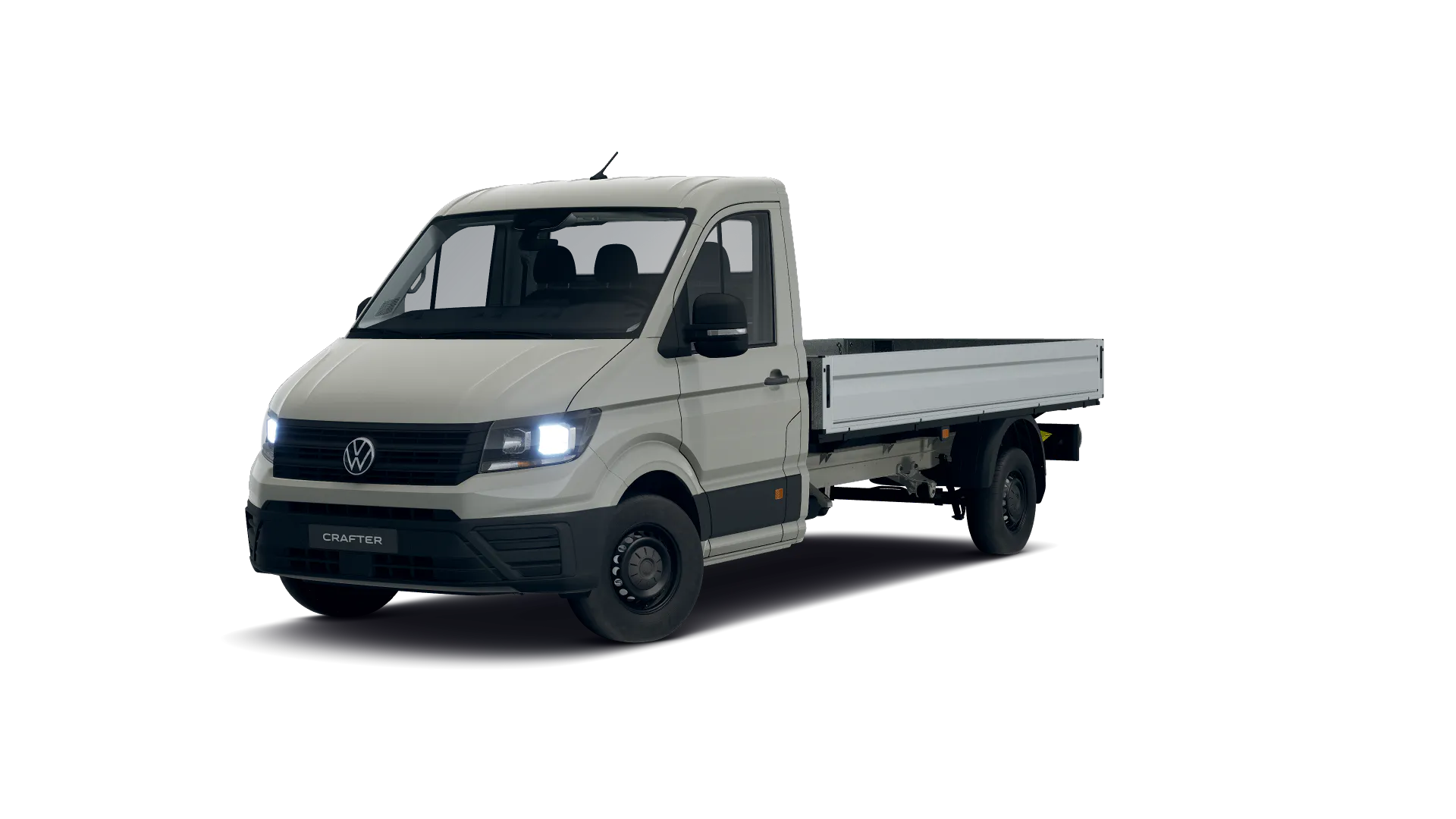Volkswagen Crafter z pojedyńczą kabiną z długim rozstawem osi