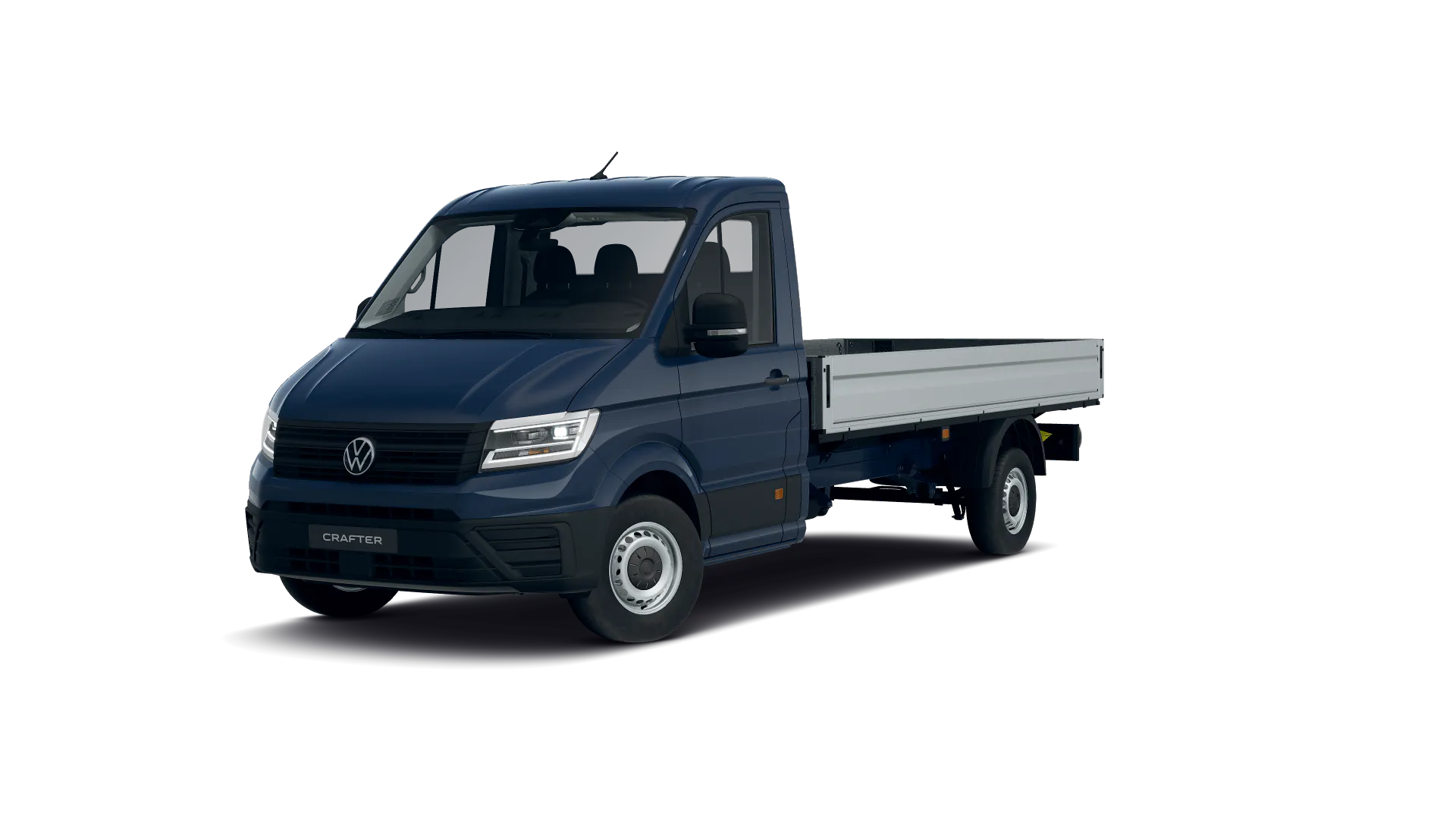 Volkswagen Crafter z pojedyńczą kabiną z długim rozstawem osi