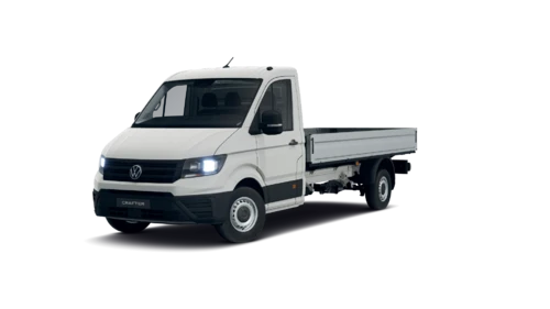 Crafter 35 Pick-up L4 EC  4490 mm  2.0 TDI EURO VI-e SCR RWD 163pk (120KW) Versnellingsbak ASG-8