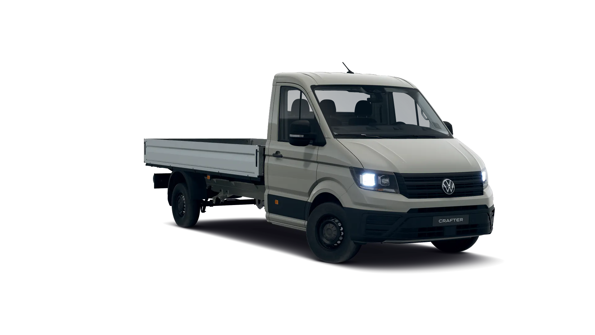 Volkswagen Crafter z pojedyńczą kabiną z długim rozstawem osi