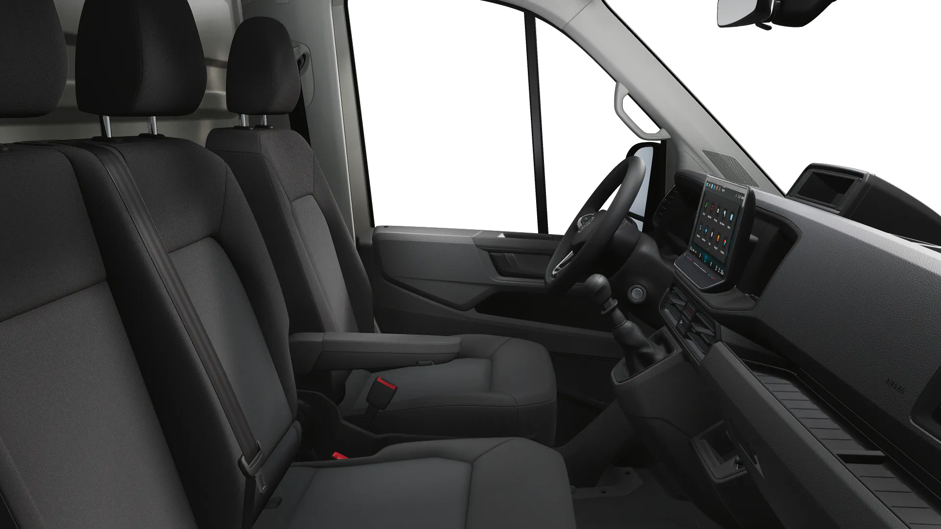 Volkswagen Crafter z pojedyńczą kabiną z długim rozstawem osi