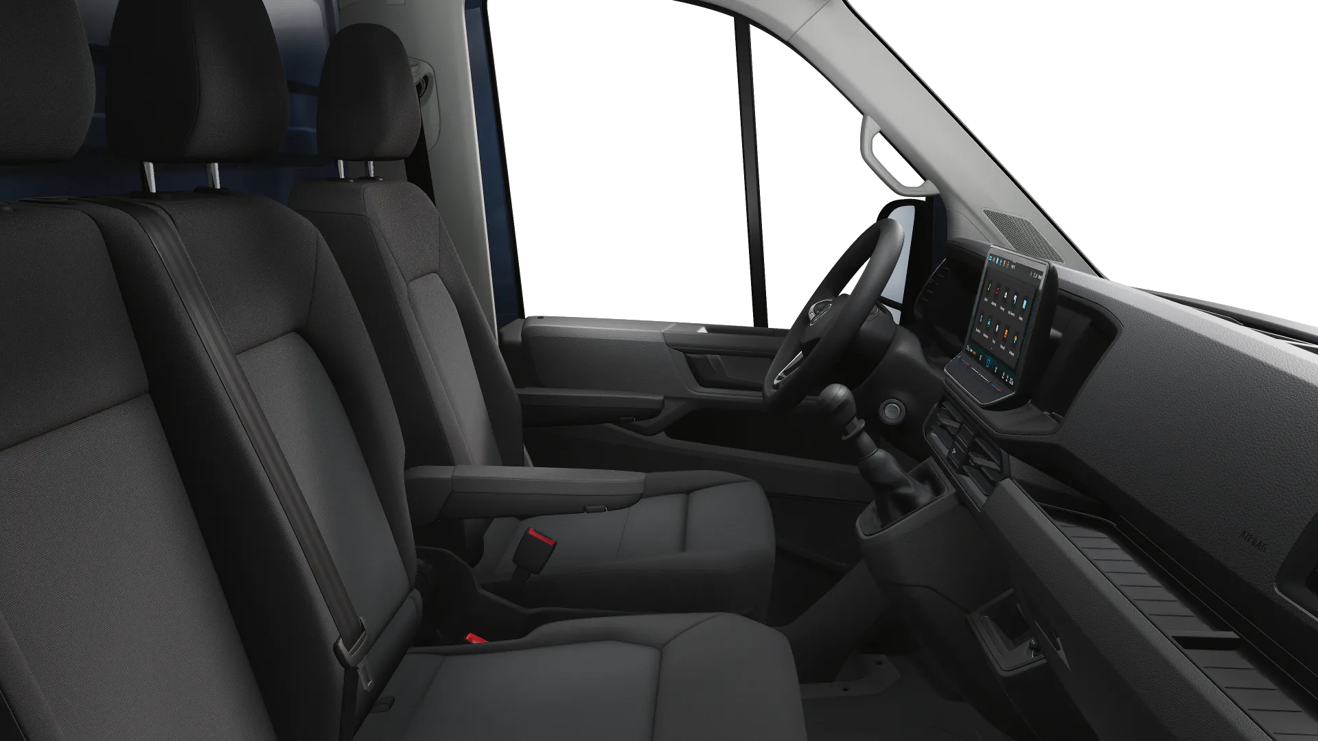 Volkswagen Crafter z pojedyńczą kabiną z długim rozstawem osi