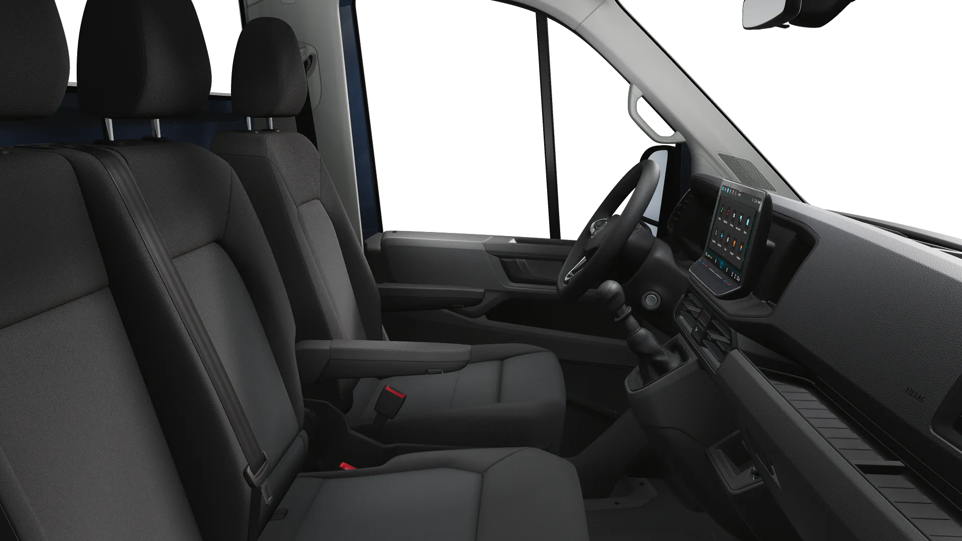 Volkswagen Crafter z pojedyńczą kabiną z długim rozstawem osi