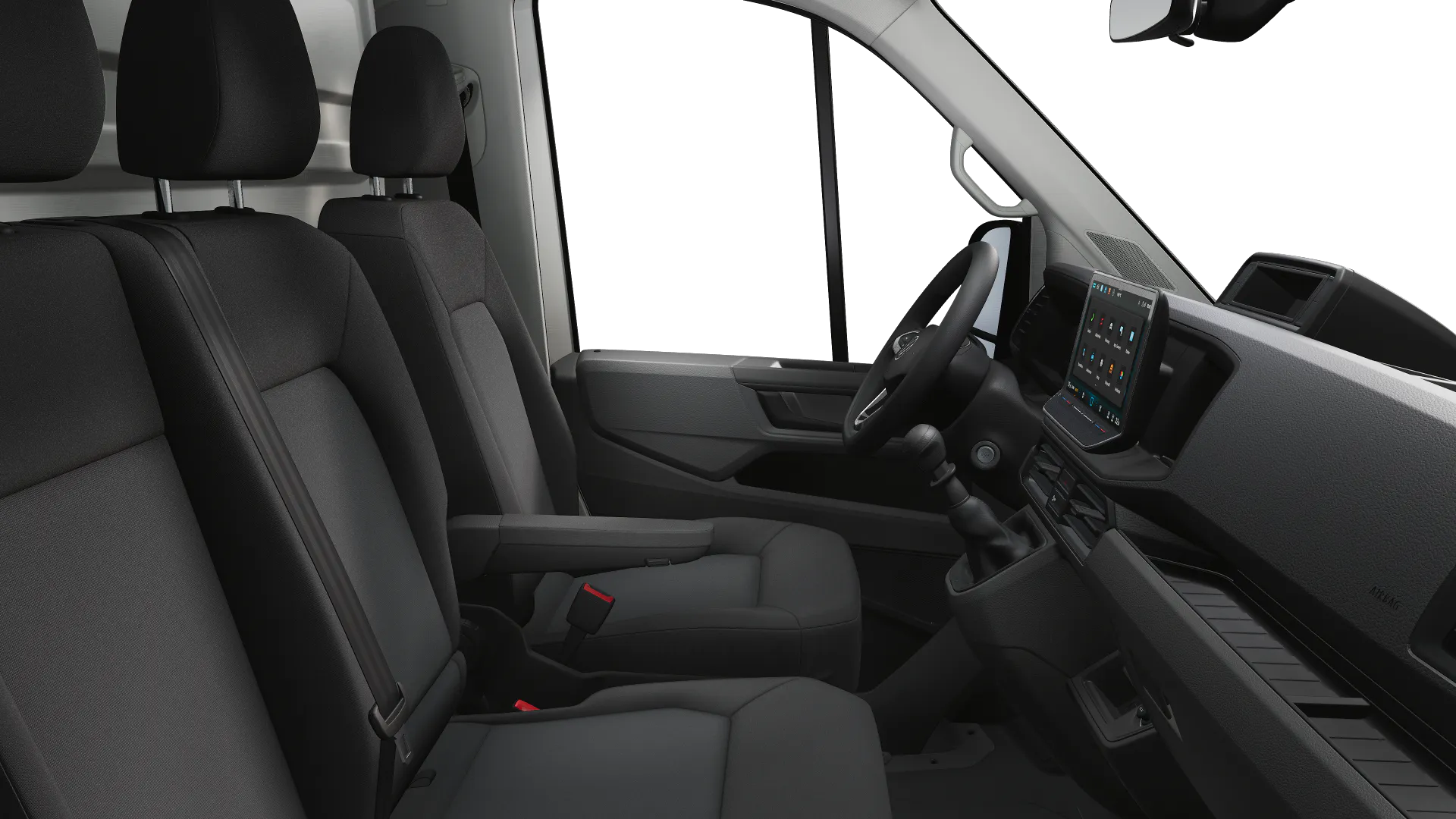 Volkswagen Crafter z pojedyńczą kabiną z długim rozstawem osi