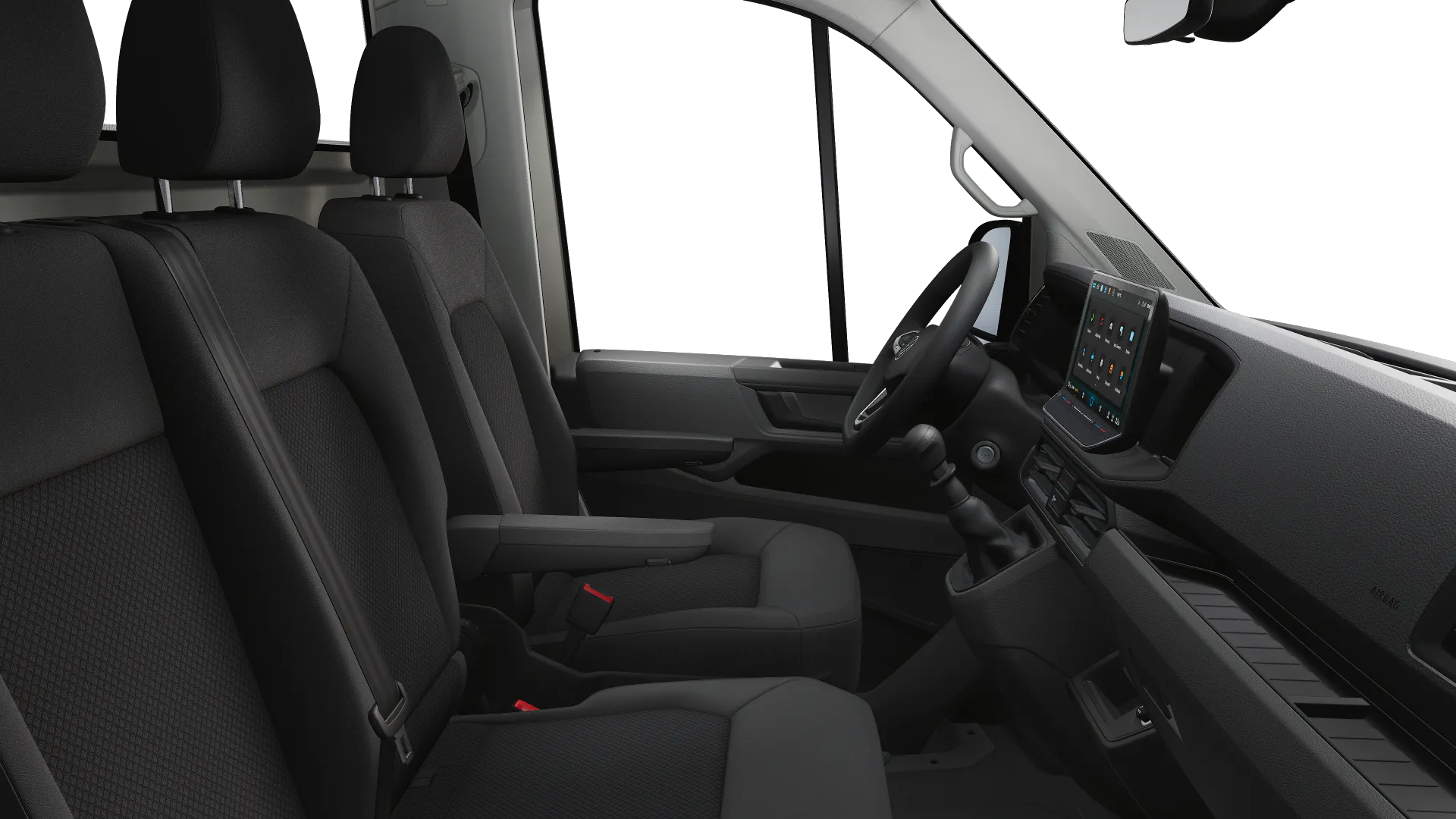 Volkswagen Crafter z pojedyńczą kabiną z długim rozstawem osi