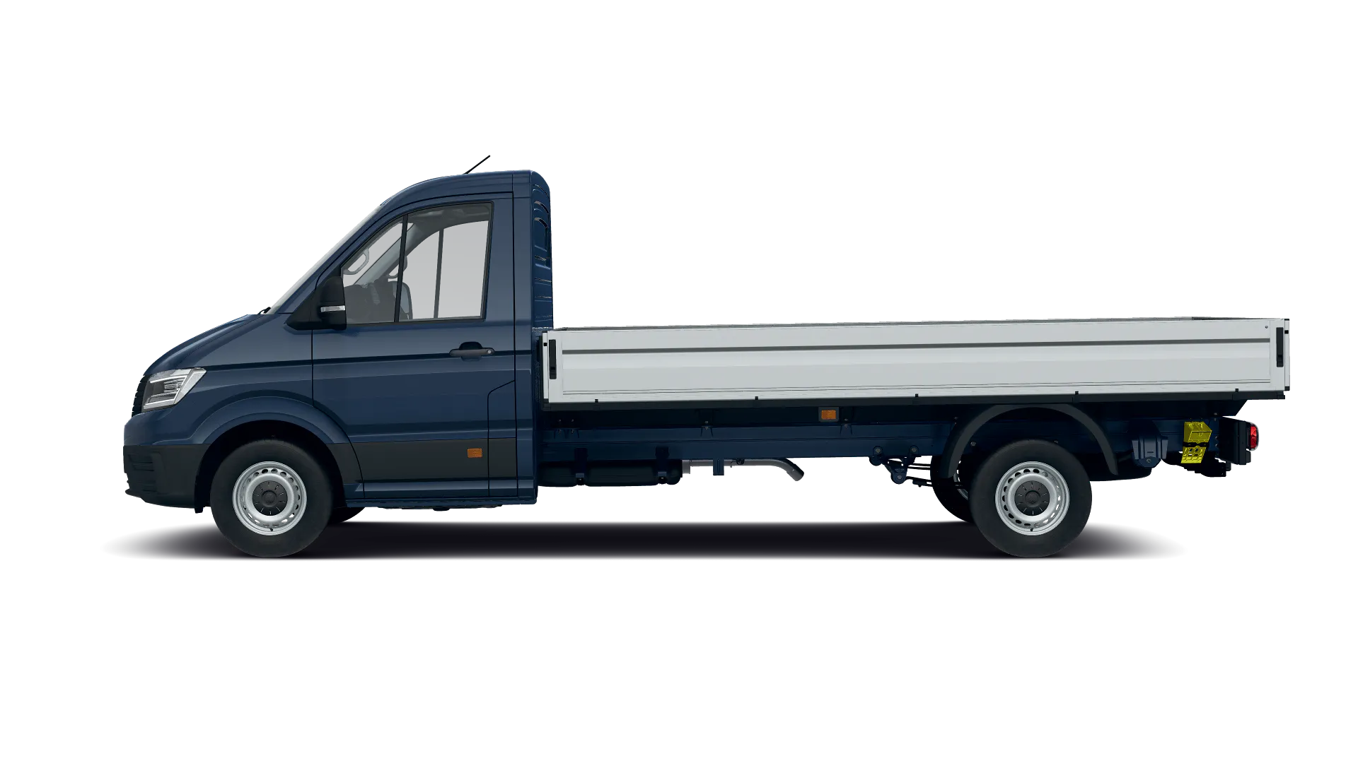 Volkswagen Crafter z pojedyńczą kabiną z długim rozstawem osi