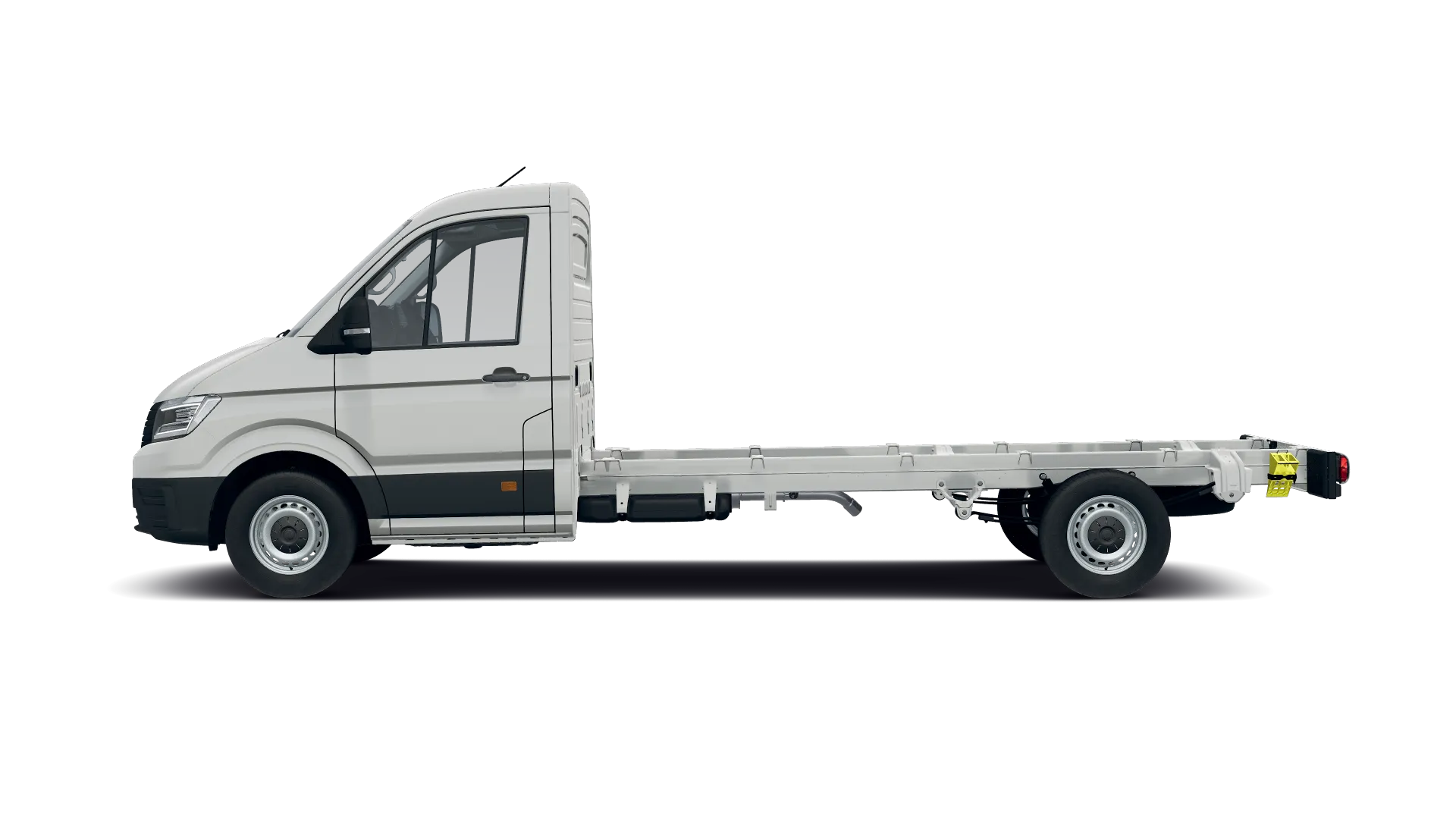Volkswagen Crafter z pojedyńczą kabiną z długim rozstawem osi