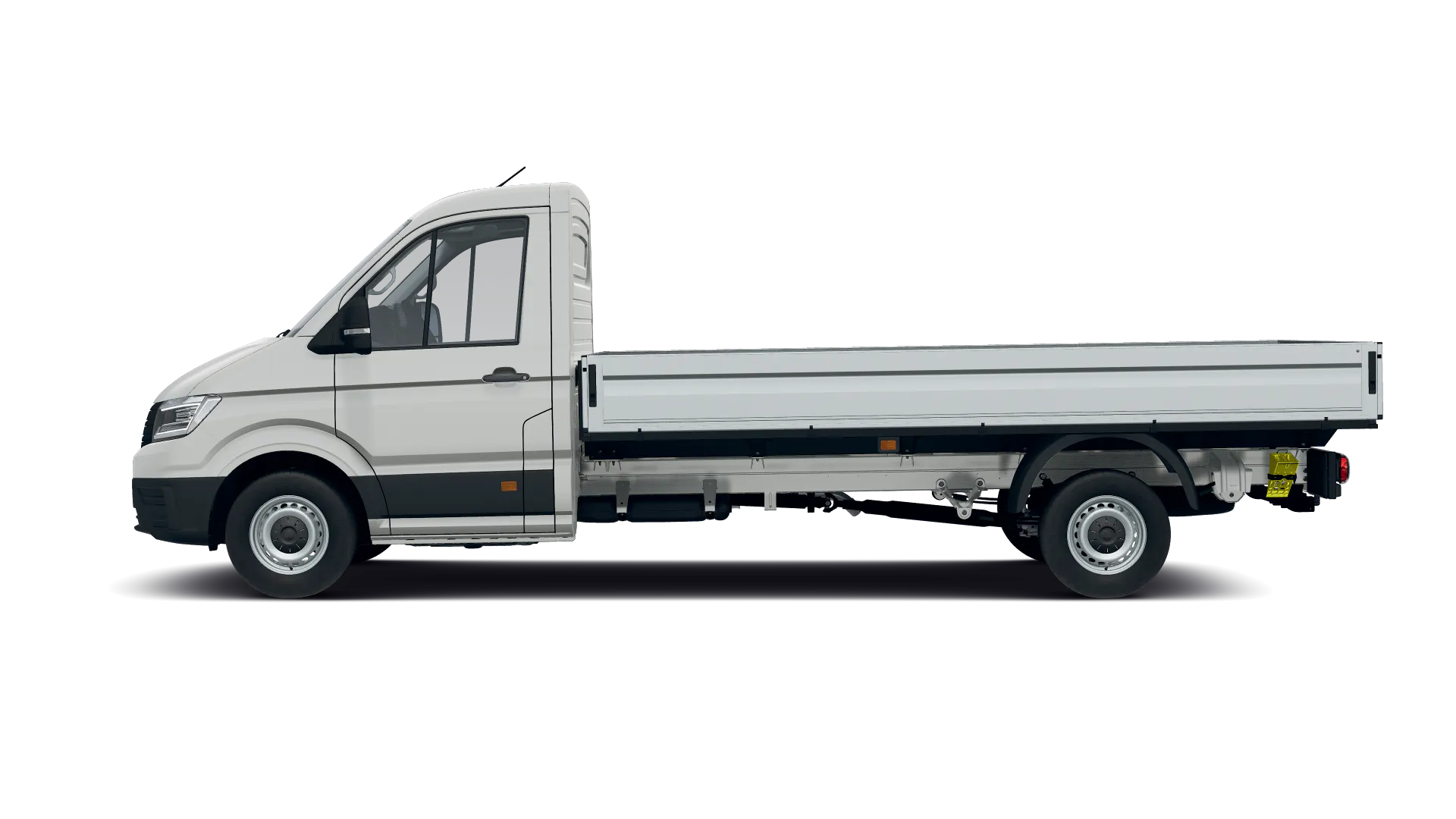 Volkswagen Crafter z pojedyńczą kabiną z długim rozstawem osi