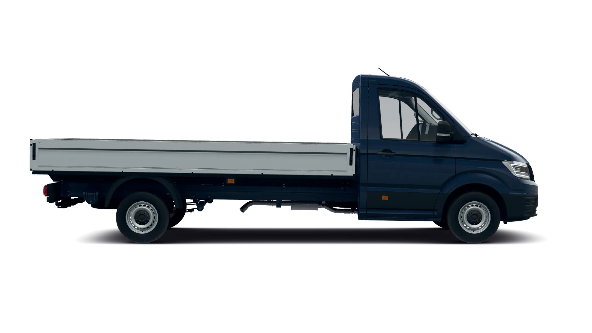 Volkswagen Crafter z pojedyńczą kabiną z długim rozstawem osi
