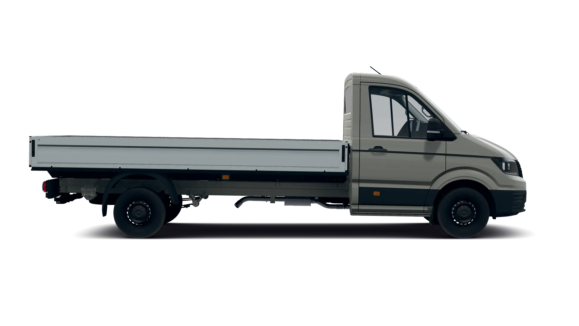 Volkswagen Crafter z pojedyńczą kabiną z długim rozstawem osi