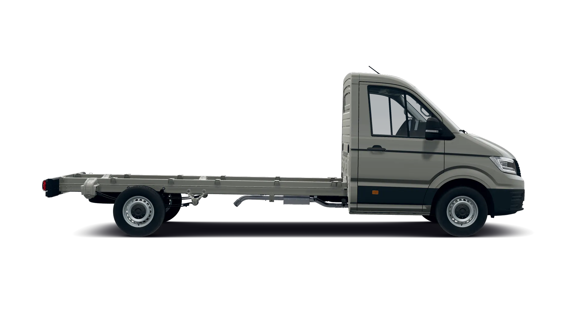 Volkswagen Crafter z pojedyńczą kabiną z długim rozstawem osi