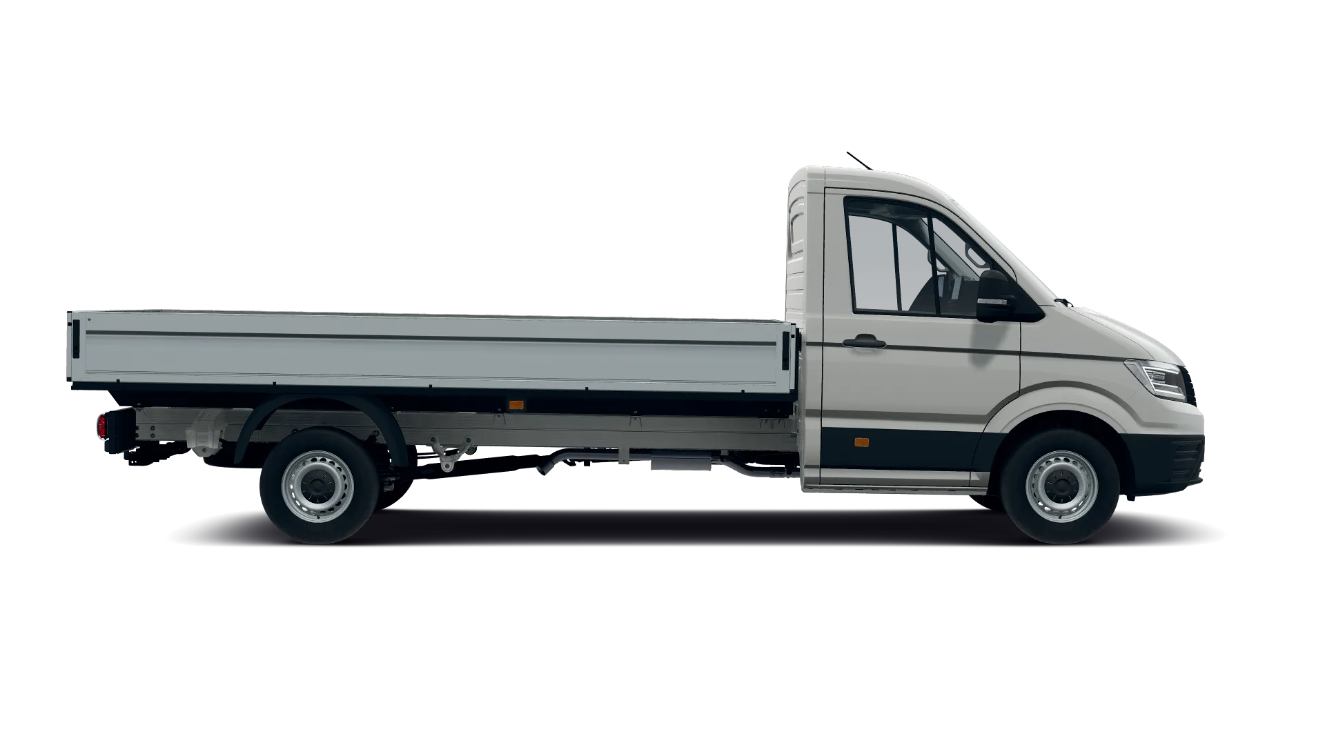 Volkswagen Crafter z pojedyńczą kabiną z długim rozstawem osi