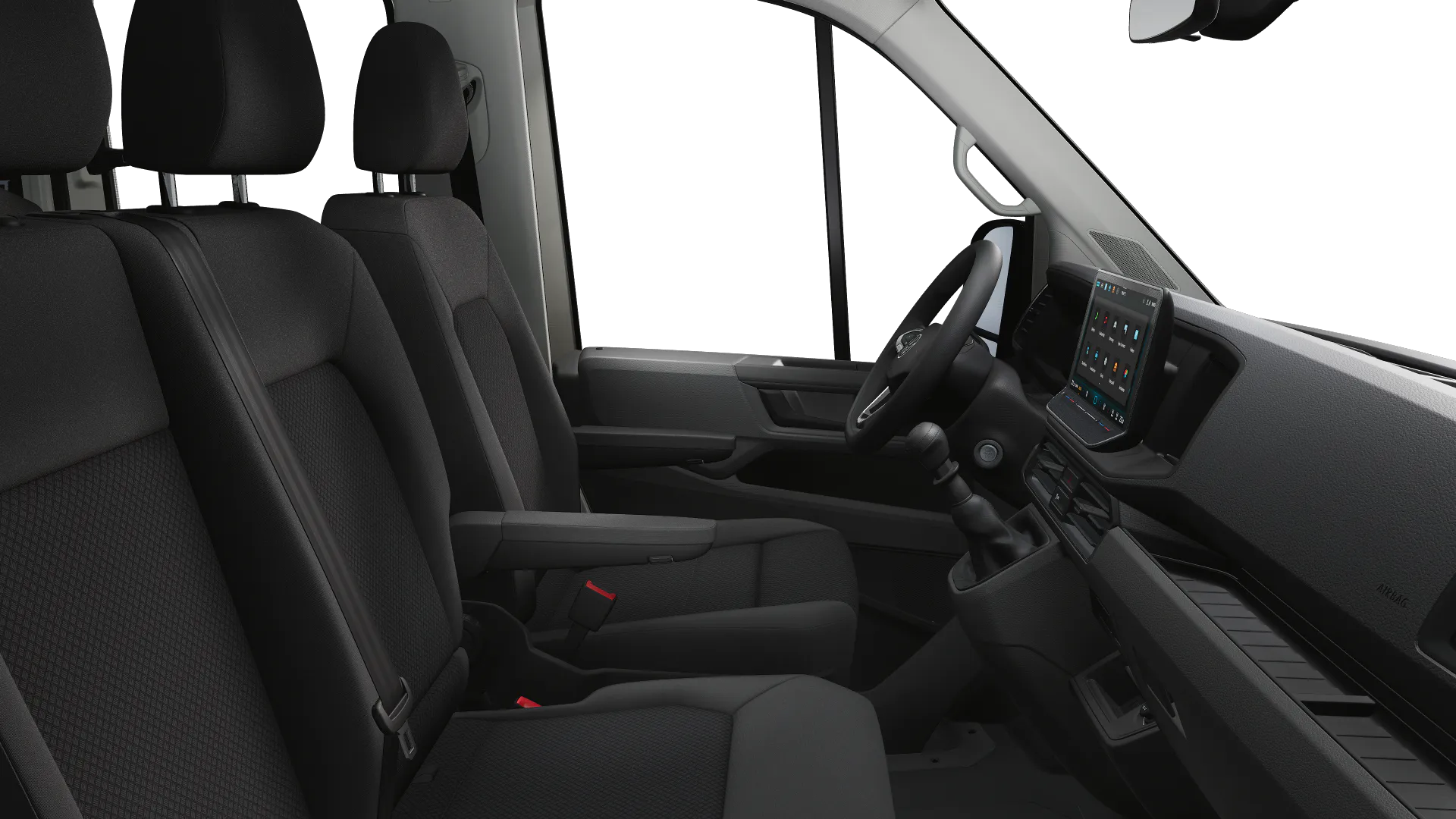 Volkswagen Crafter z podwójną kabiną ze średnim rozstawem osi